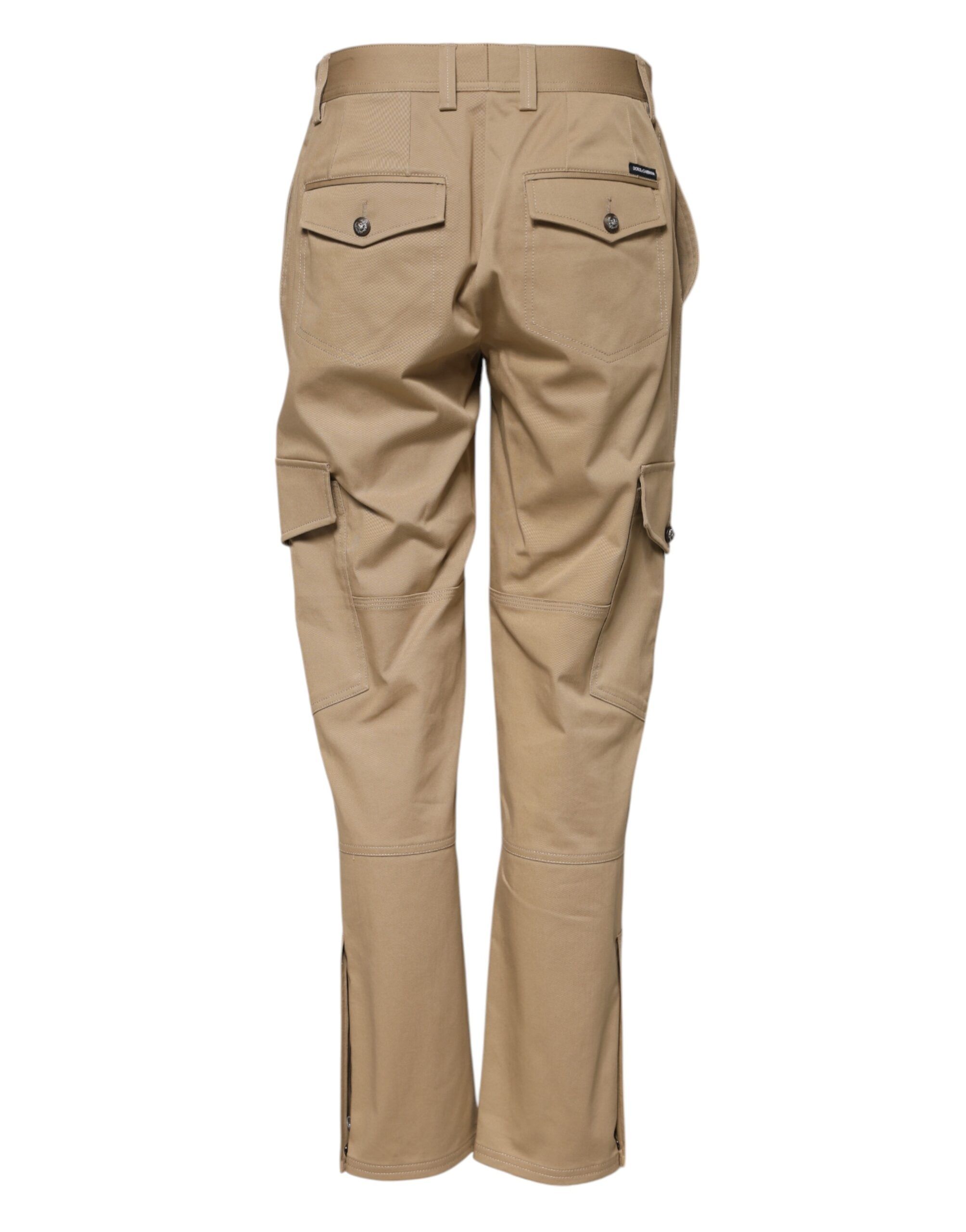 Mid Waist Cargo Tapered Women's Pants - Dolce & Gabbana - Modalova