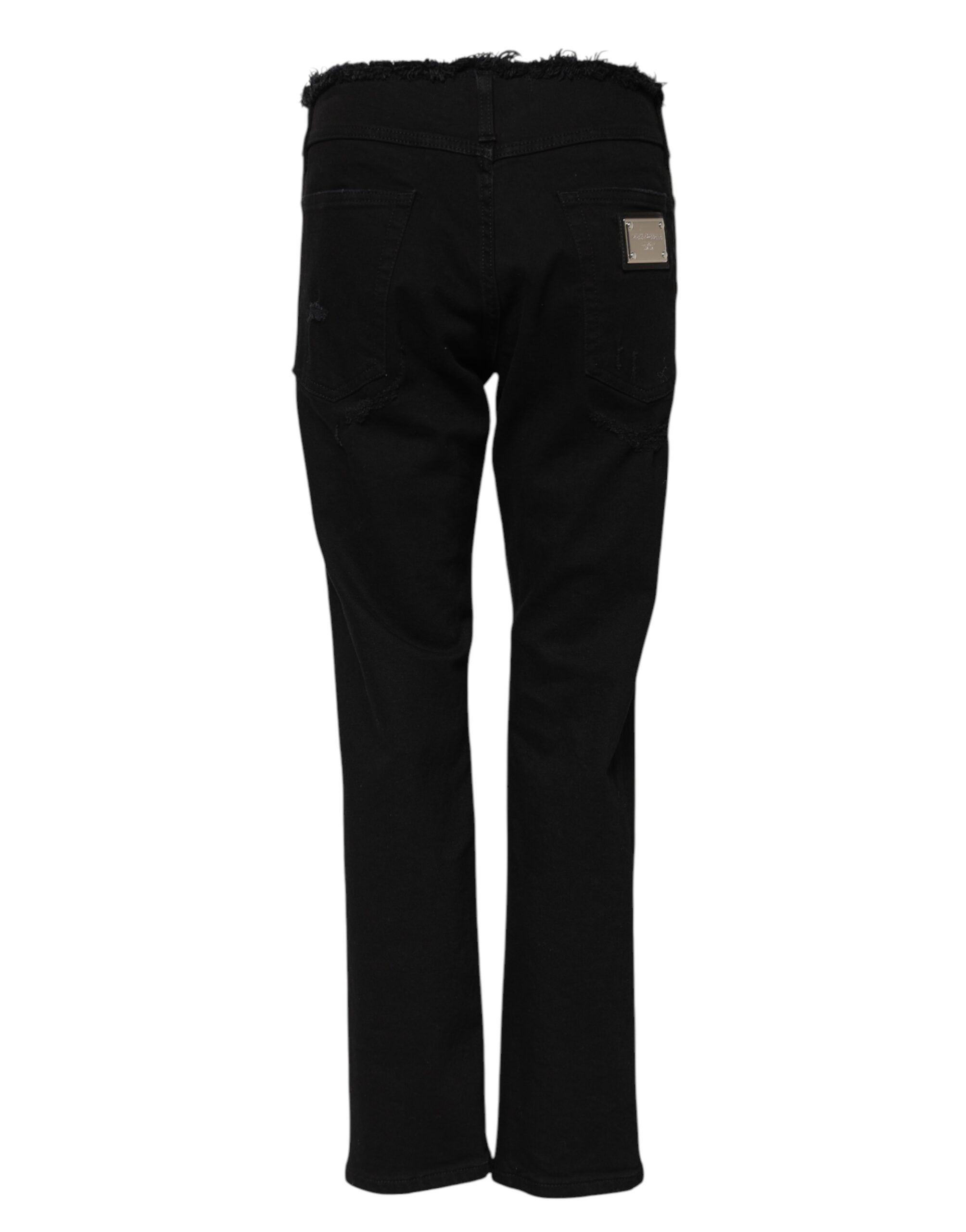 Cotton Mid Waist Flared Denim Women's Jeans - Dolce & Gabbana - Modalova