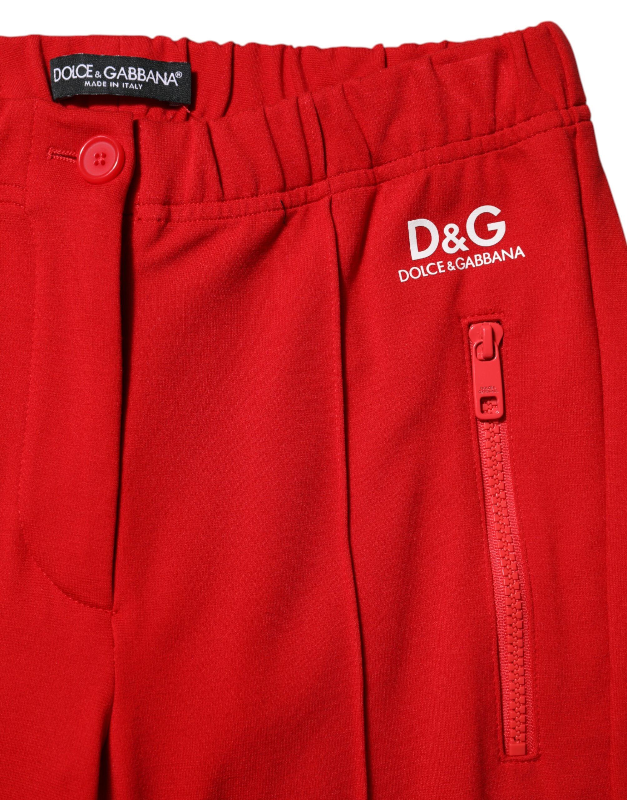 Mid Waist Slim Fit Women's Pants - Dolce & Gabbana - Modalova