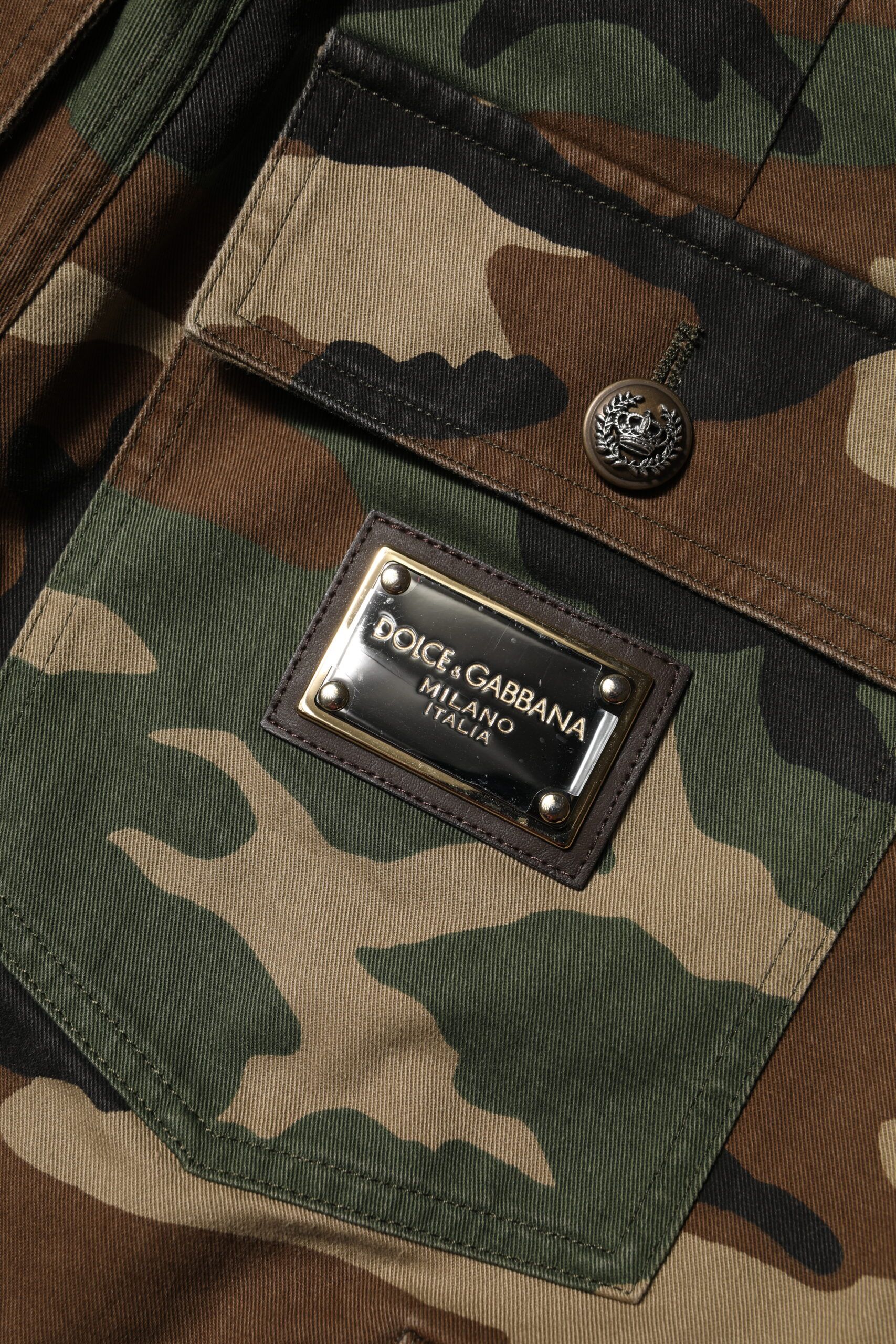 Camouflage Cargo Women's Pants - Dolce & Gabbana - Modalova
