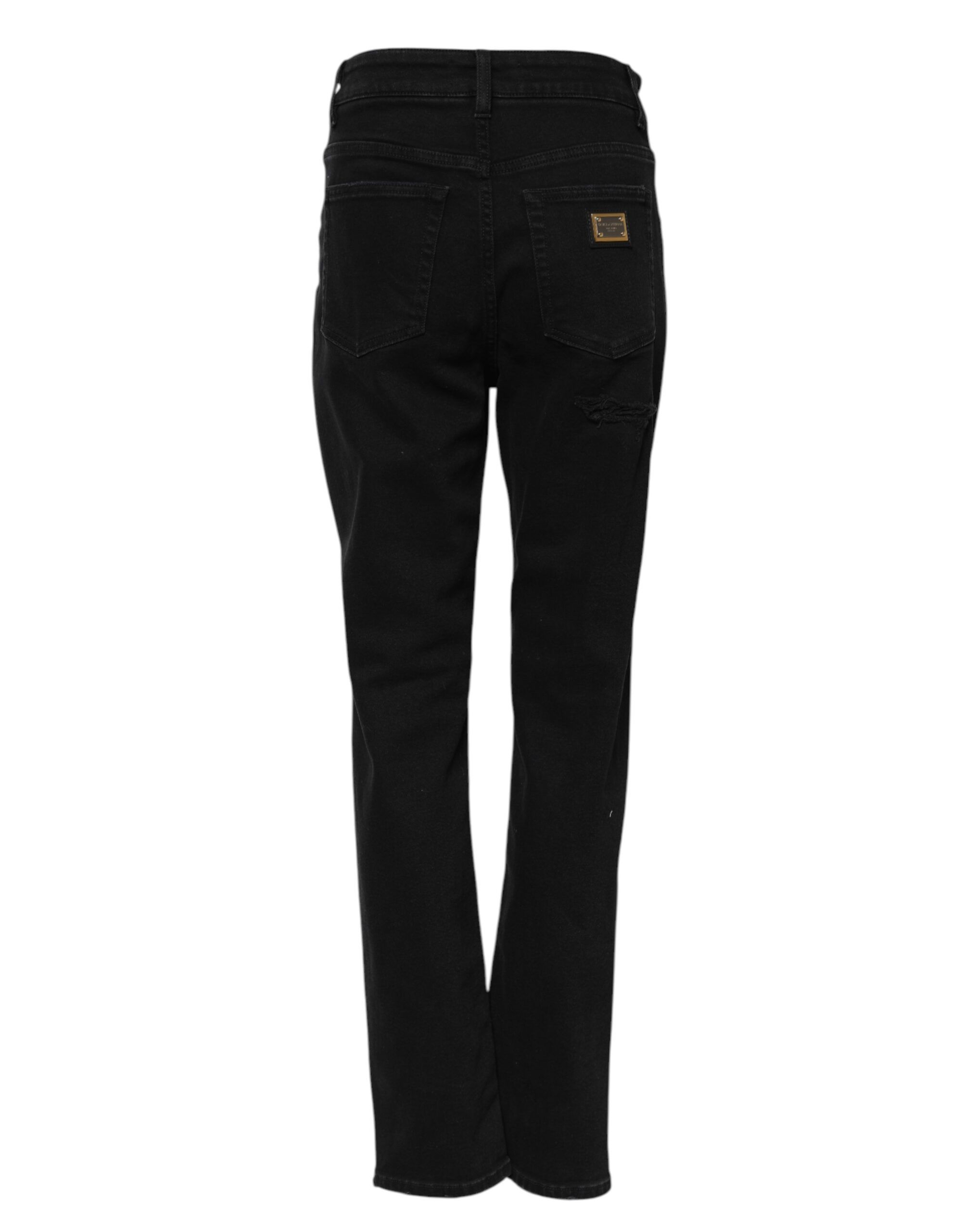 Boyfriend Cotton Flared Denim Women's Jeans - Dolce & Gabbana - Modalova