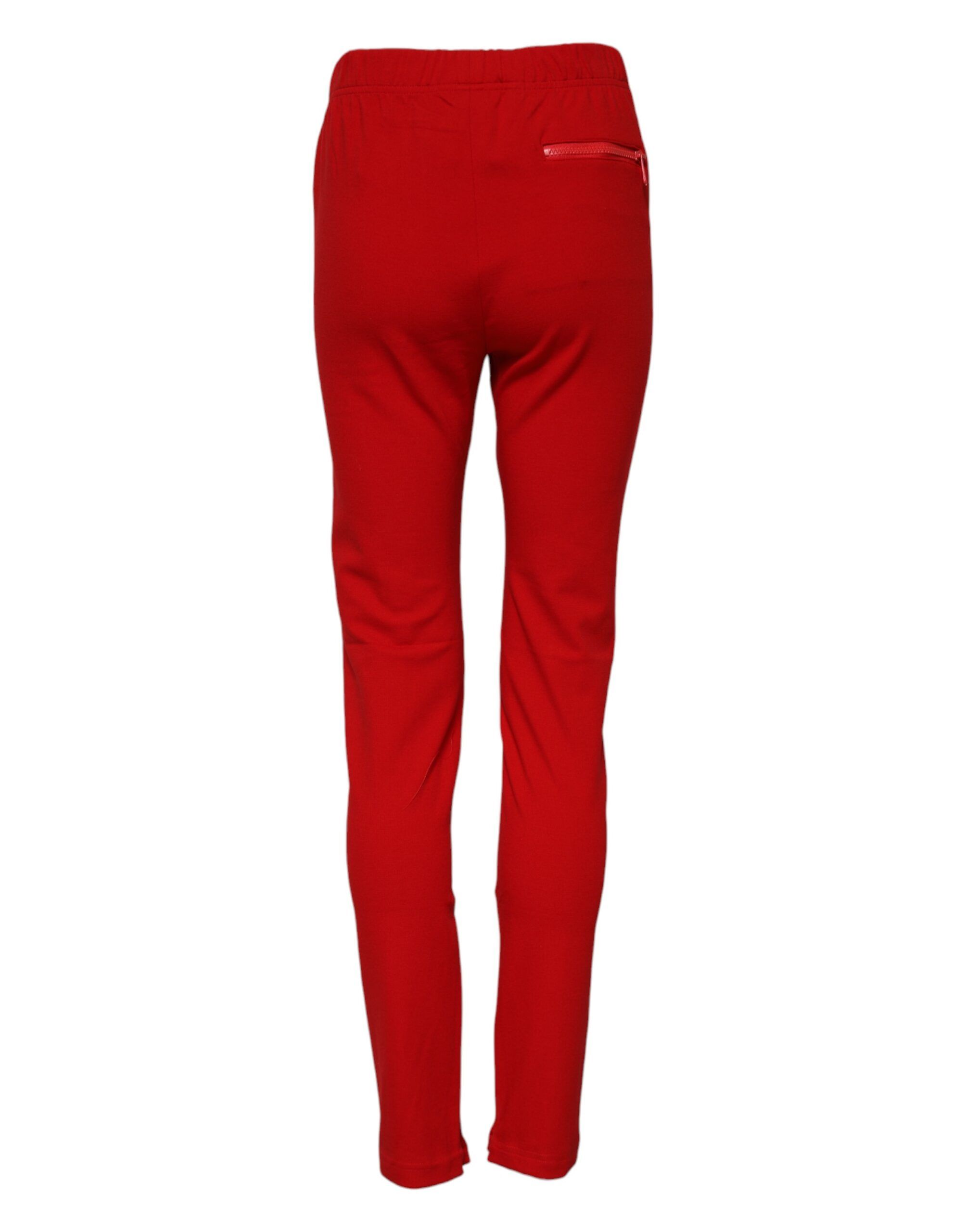 Mid Waist Slim Fit Women's Pants - Dolce & Gabbana - Modalova