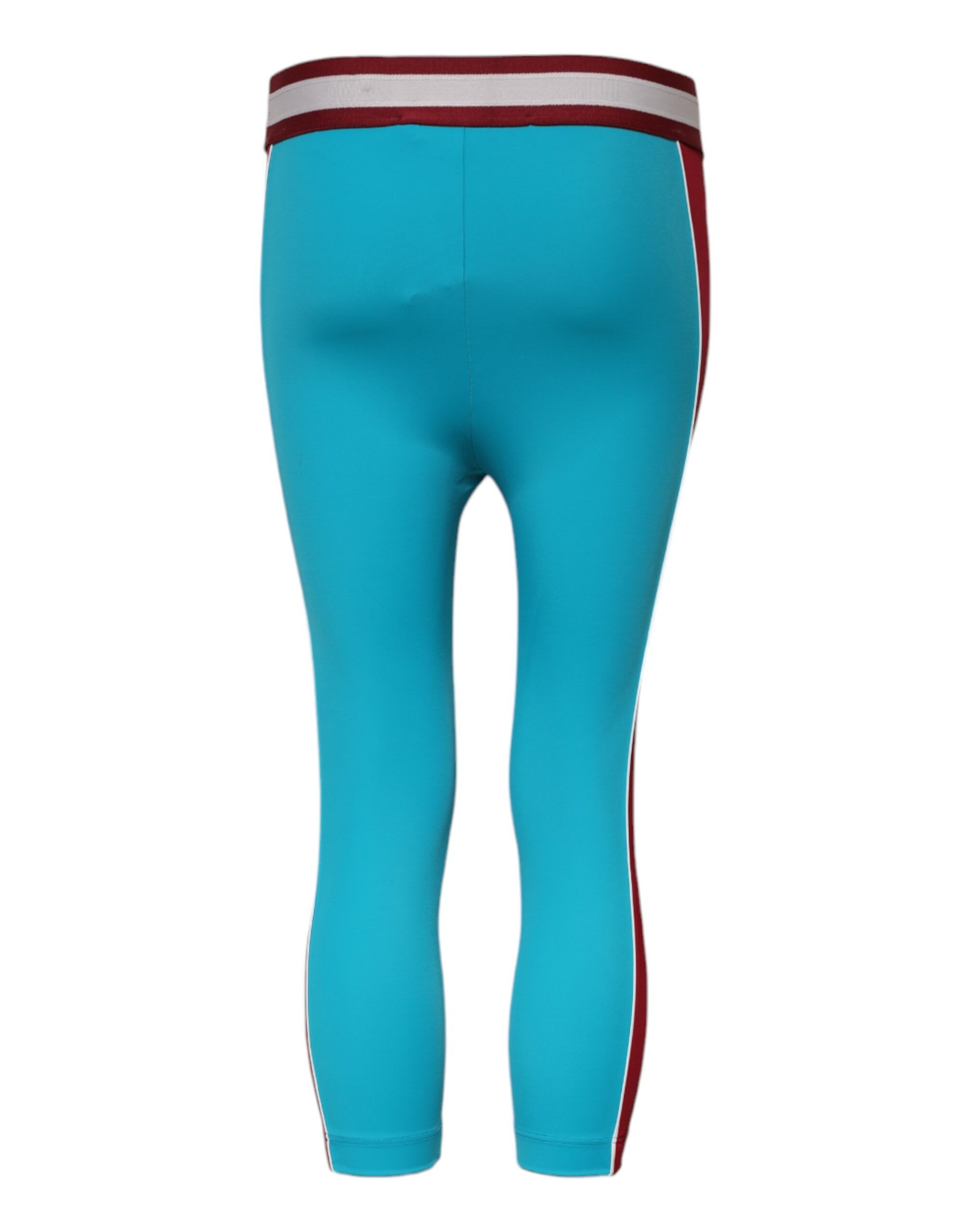 Nylon Slim Fit Cropped Leggings Women's Pants (Pre-Owned) - Dolce & Gabbana - Modalova