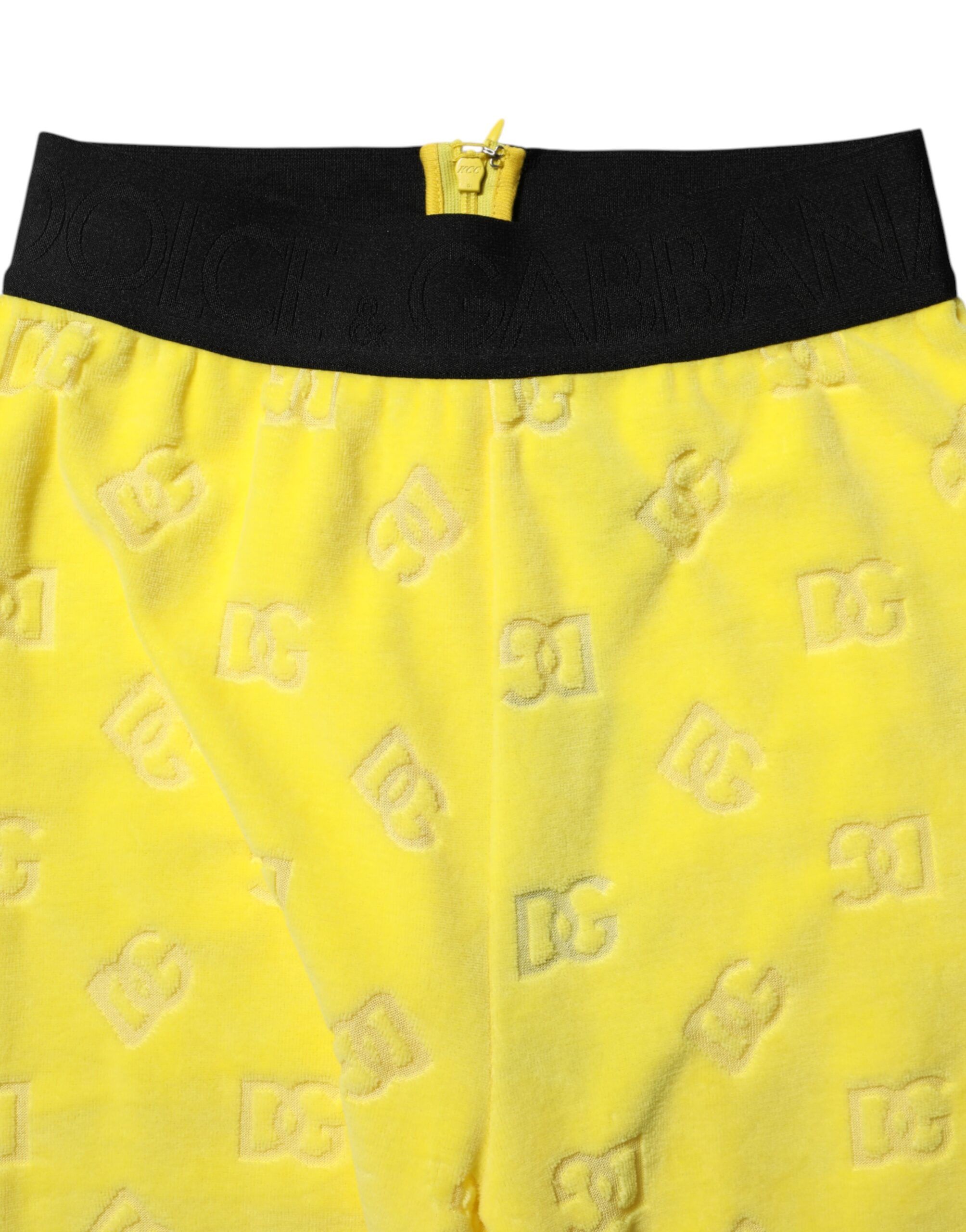Logo Slim Fit Leggings Women's Pants - Dolce & Gabbana - Modalova