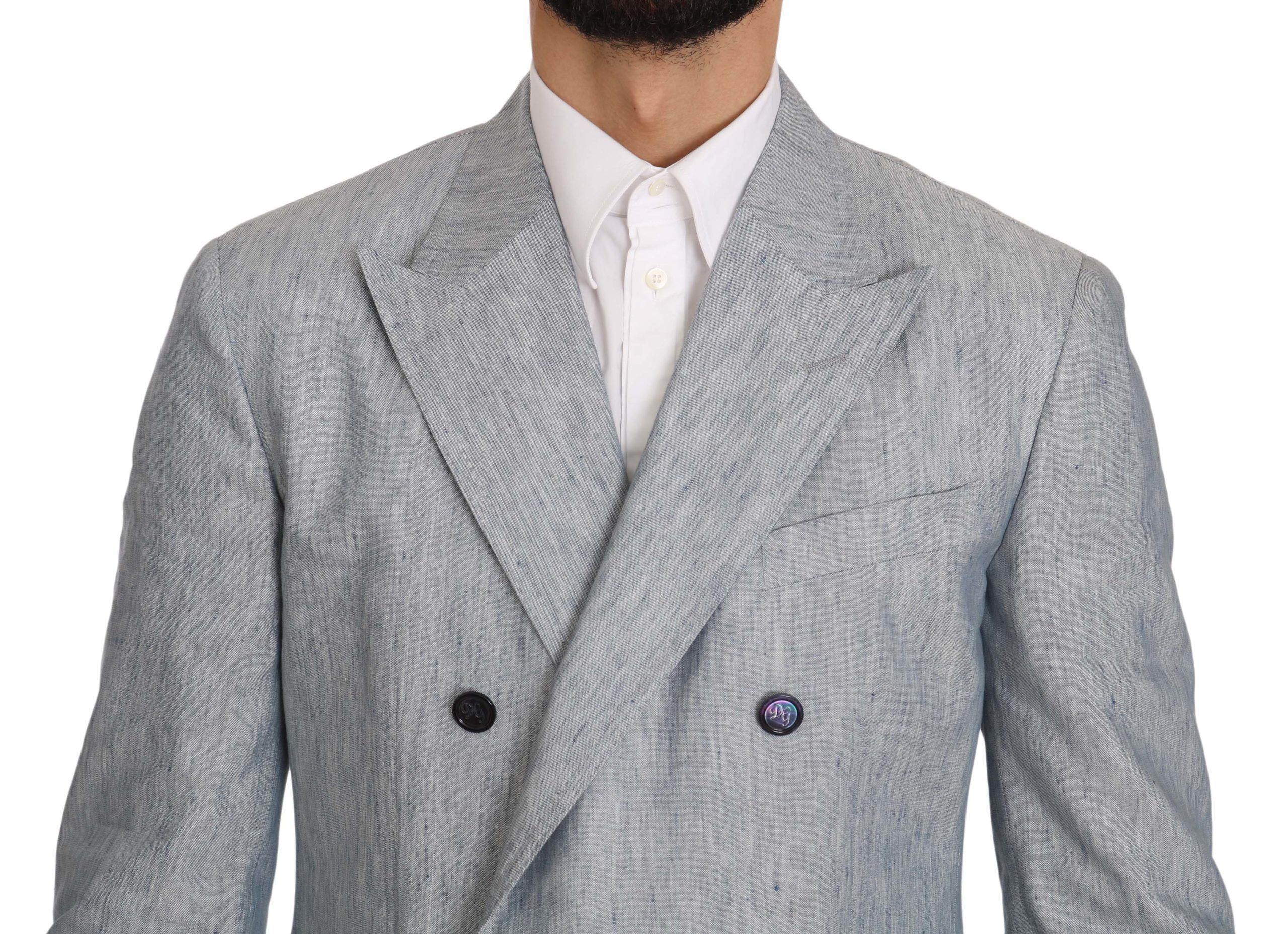 Blue Flax NAPOLI Jacket Coat Men's Blazer - Dolce & Gabbana - Modalova