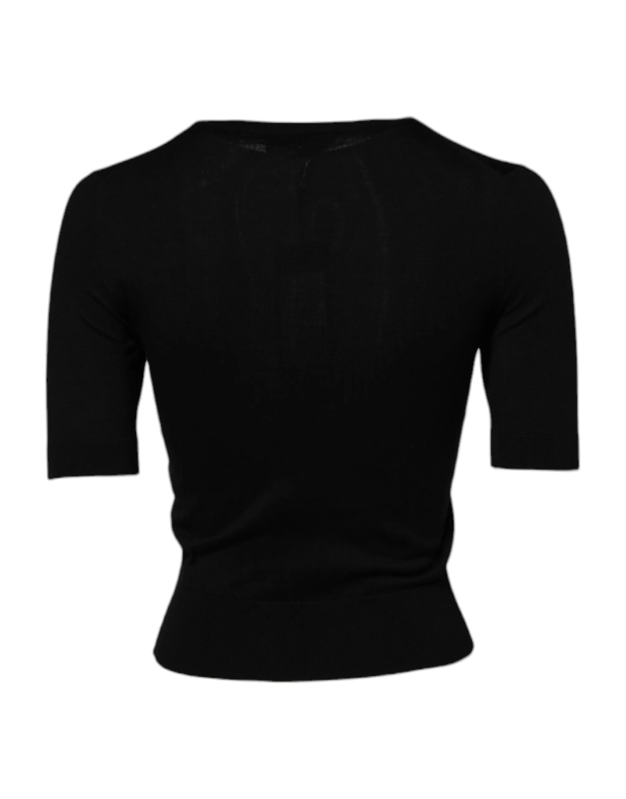 Rose Sequin Embellishments Blouse Women's Top (Pre-Owned) - Dolce & Gabbana - Modalova