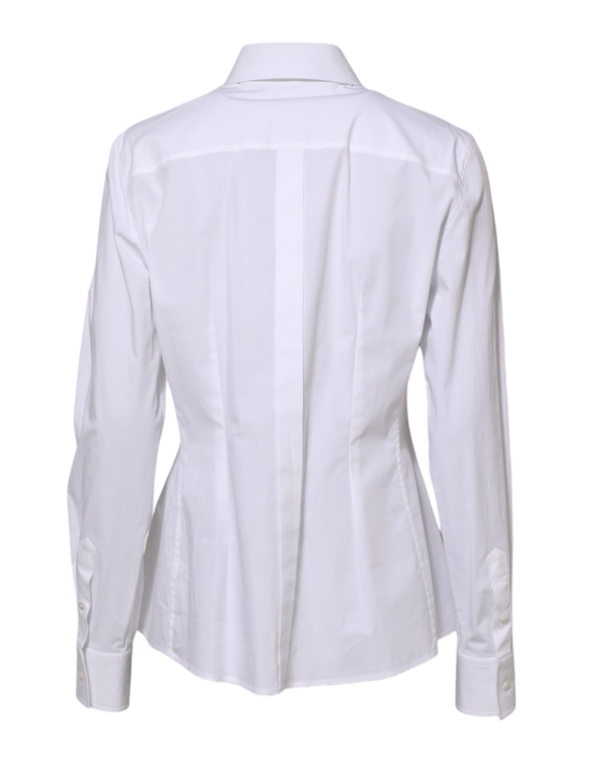 Cotton Long Sleeves Collared Shirt Women's Top (Pre-Owned) - Dolce & Gabbana - Modalova