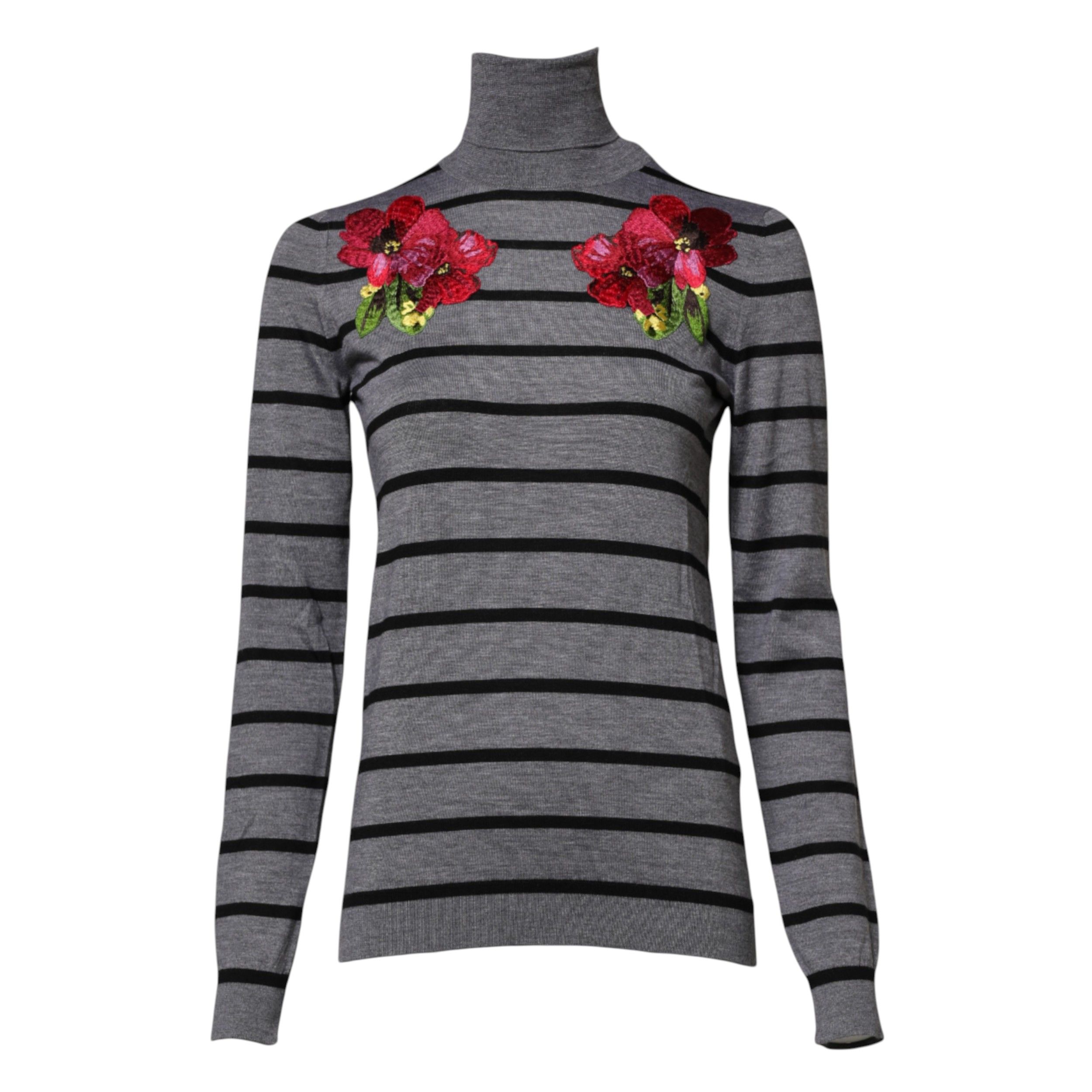 Floral Embroidery Pullover Women's Sweater - Dolce & Gabbana - Modalova