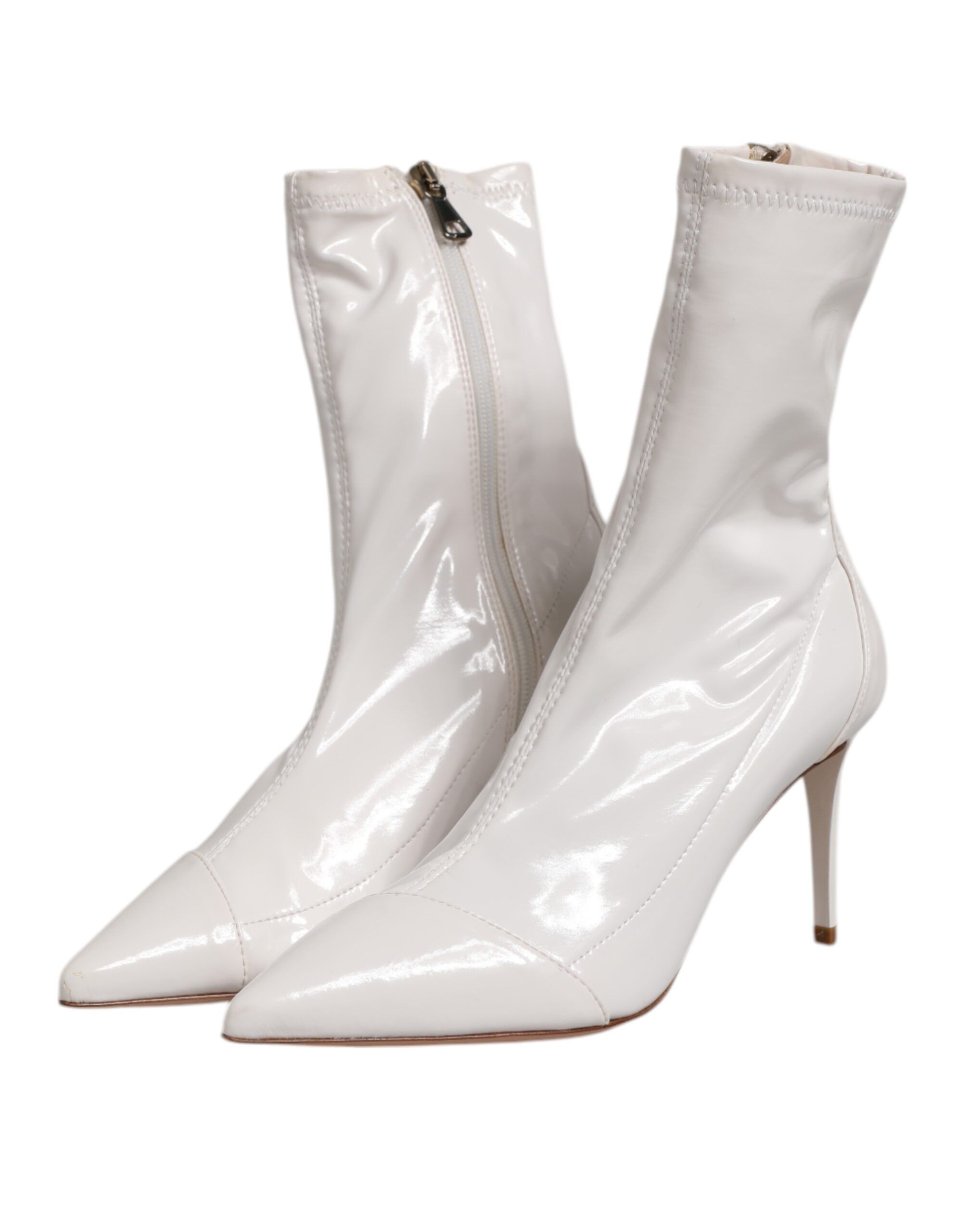 Stiletto Heels Mid Calf Boots Women's Shoes (Pre-Owned) - Elisabetta Franchi - Modalova