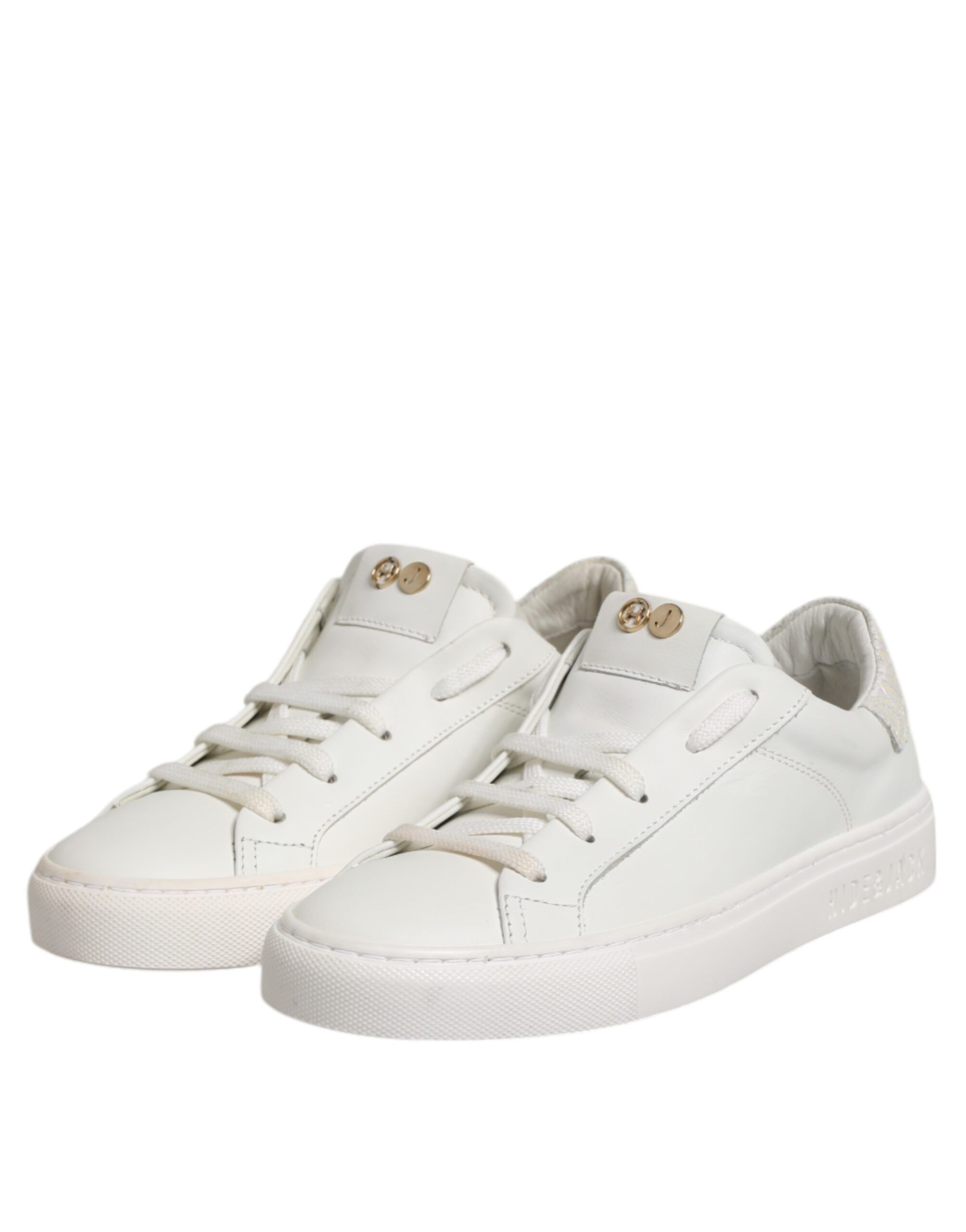 Leather Low Top Lace Up Sneakers Women's Shoes (Pre-Owned) - HIDE & JACK - Modalova