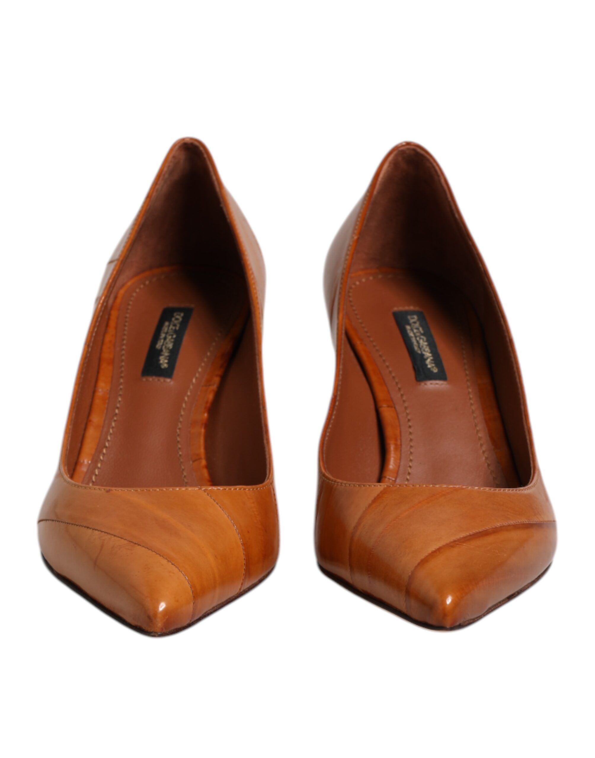 Leather Stiletto Heel Pumps Women's Shoes (Pre-Owned) - Dolce & Gabbana - Modalova