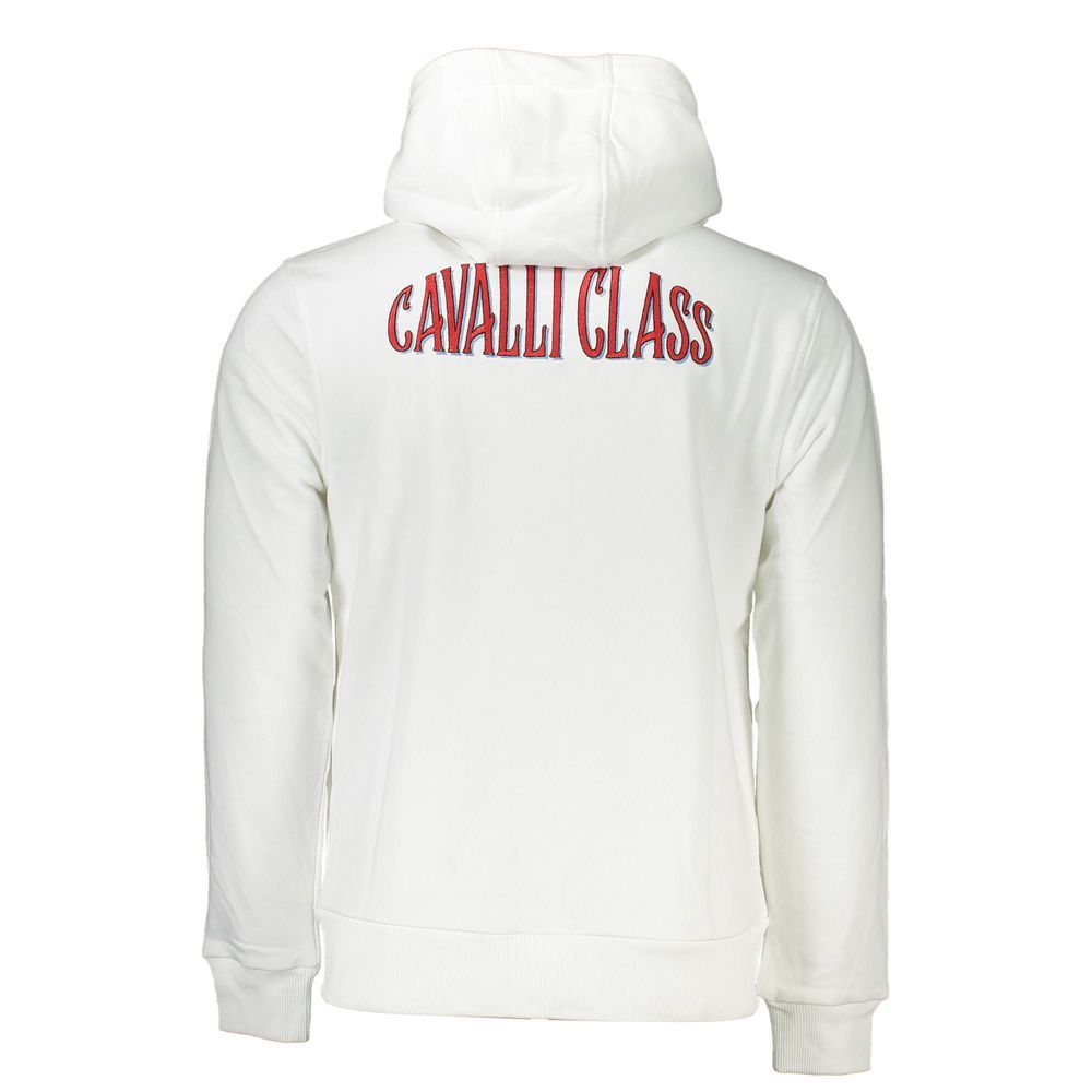 Cotton Men's Hooded Men's Sweater - Cavalli Class - Modalova