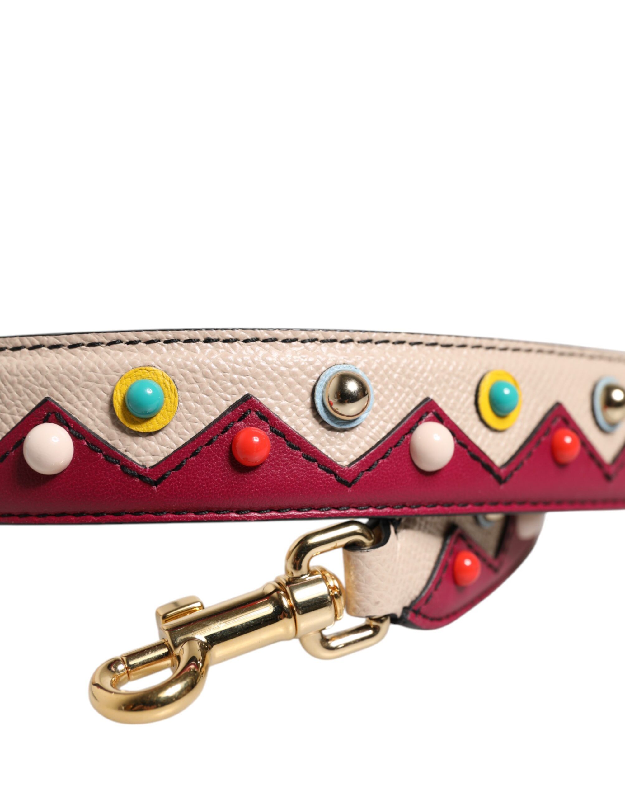 Red Leather Handbag Accessory Shoulder Women's Strap - Dolce & Gabbana - Modalova