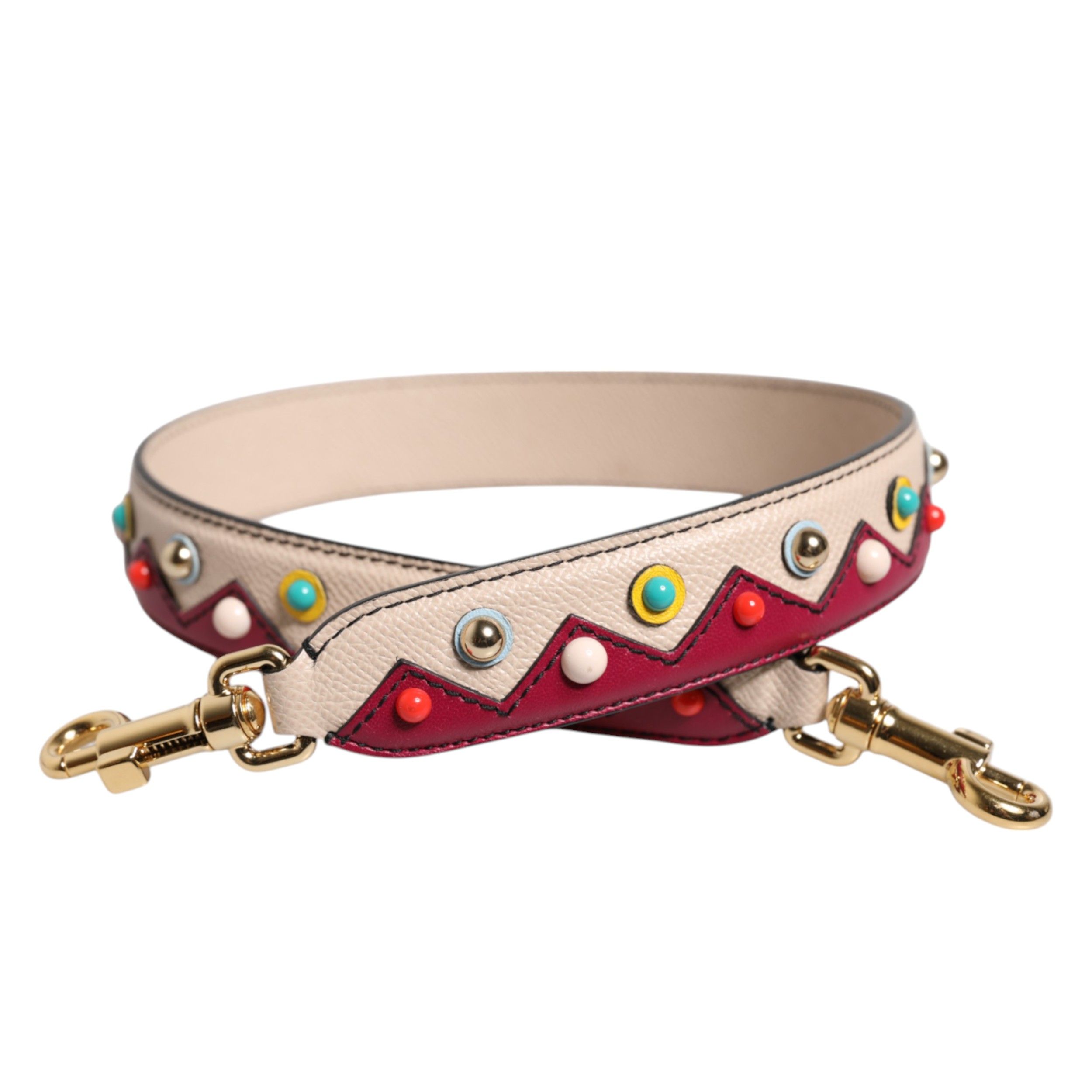 Red Leather Handbag Accessory Shoulder Women's Strap - Dolce & Gabbana - Modalova
