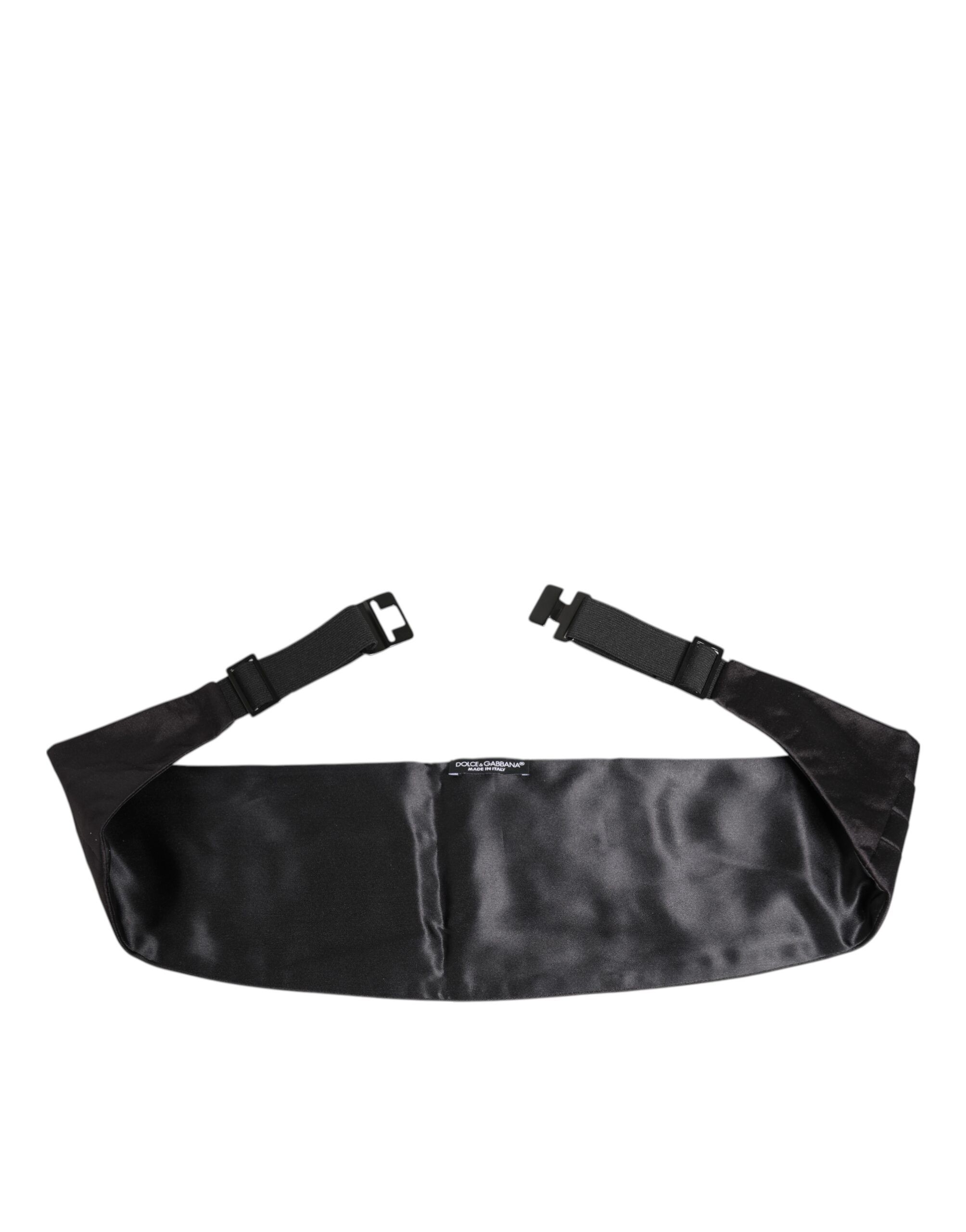 Men 100% Silk Belt Wide Waist Men's Cummerbund - Dolce & Gabbana - Modalova