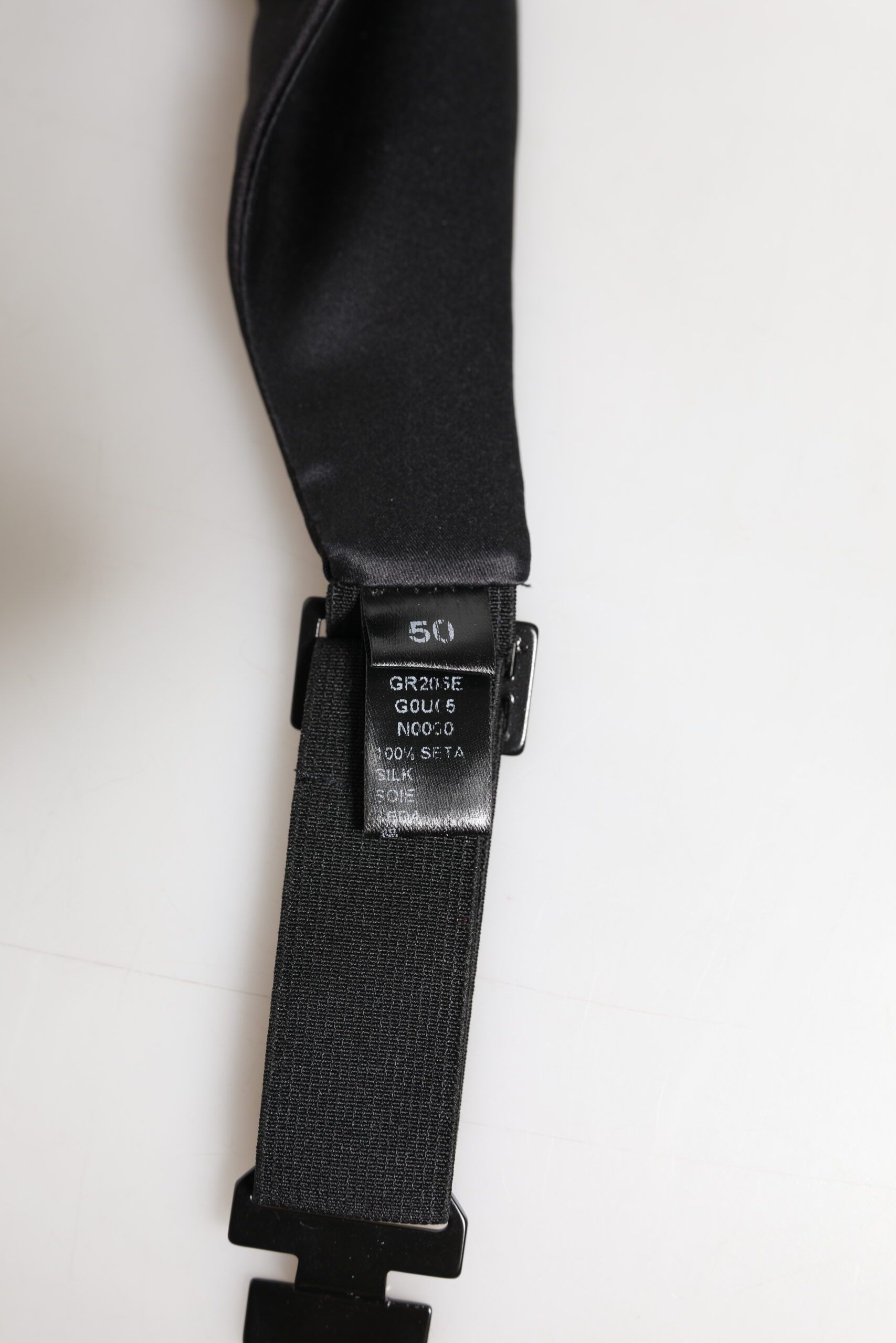 Men 100% Silk Belt Wide Waist Men's Cummerbund - Dolce & Gabbana - Modalova