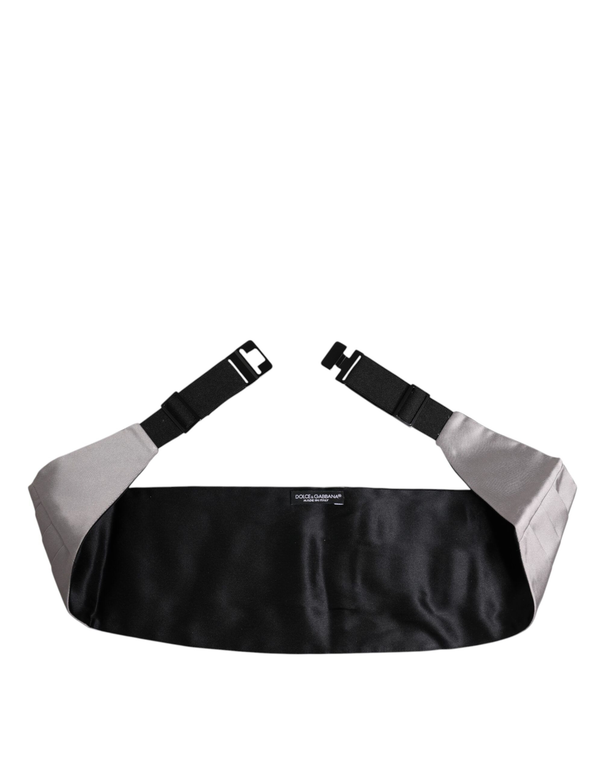 Men 100% Silk Belt Wide Waist Men's Cummerbund - Dolce & Gabbana - Modalova