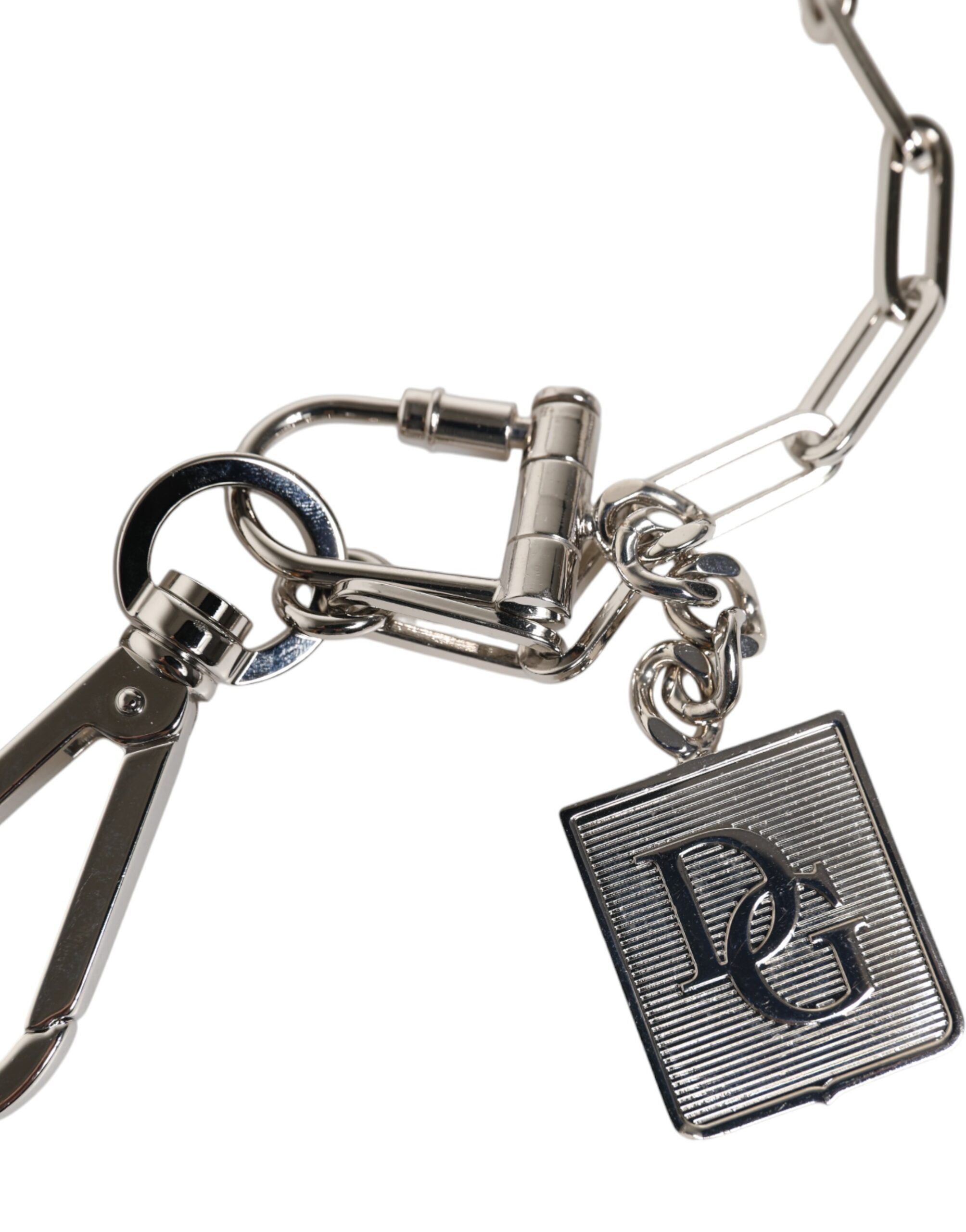 Tone Metal Chain DG Charm Belt Men's Keychain - Dolce & Gabbana - Modalova