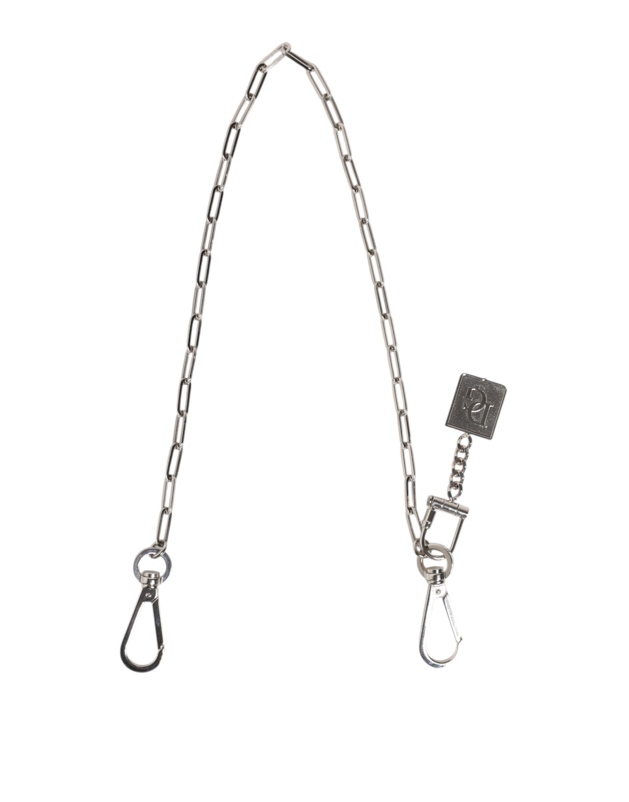 Tone Metal Chain DG Charm Belt Men's Keychain - Dolce & Gabbana - Modalova