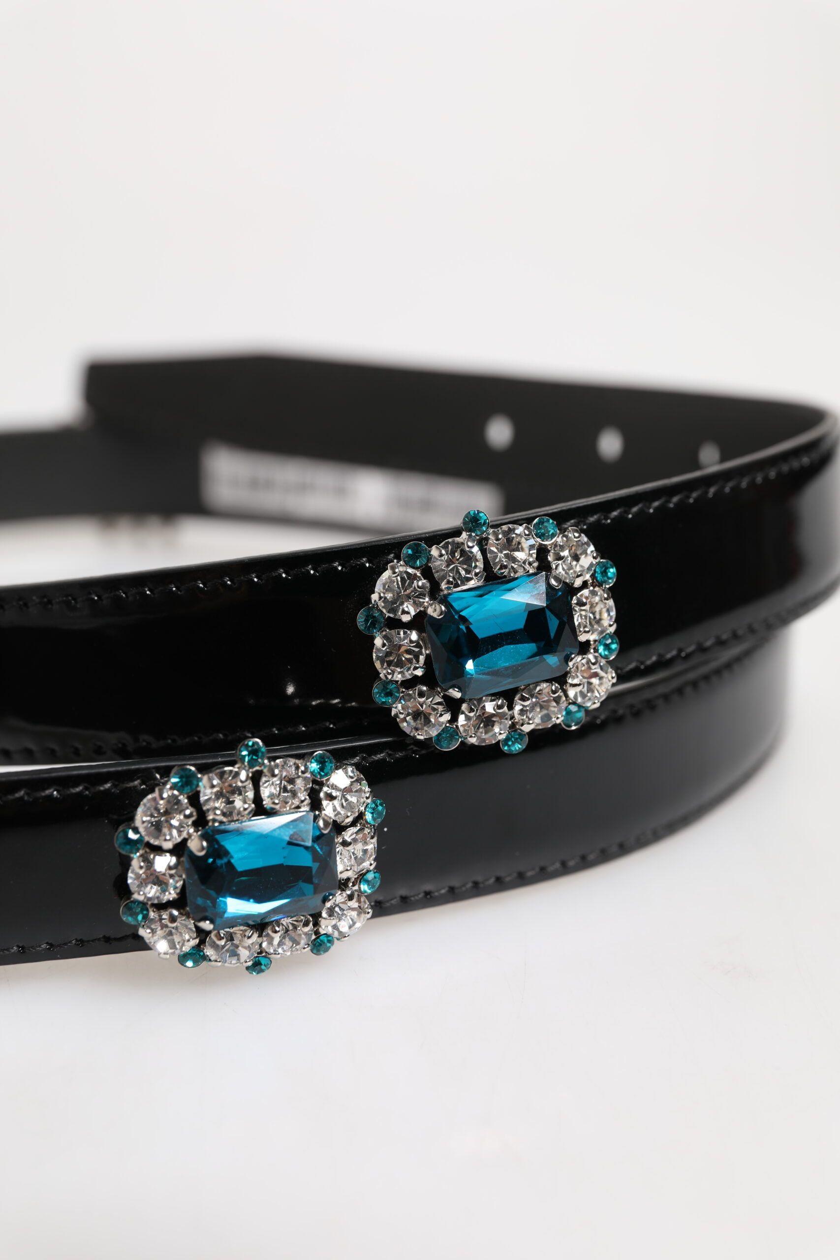Embellished Metal Logo Buckle Men's Belt - Dolce & Gabbana - Modalova