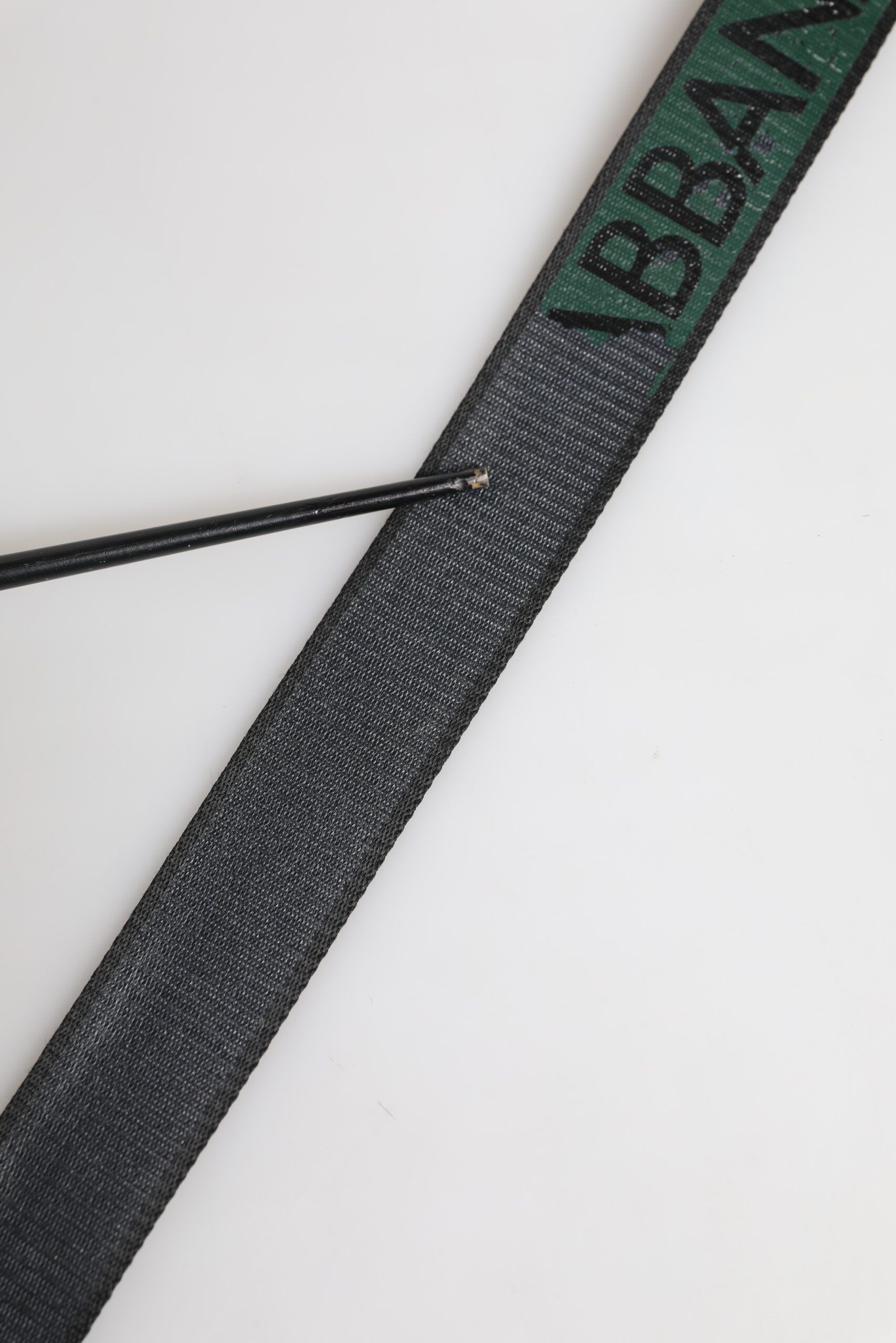 Green Black Polyester DG Logo Buckle Men's Belt (Pre-Owned) - Dolce & Gabbana - Modalova