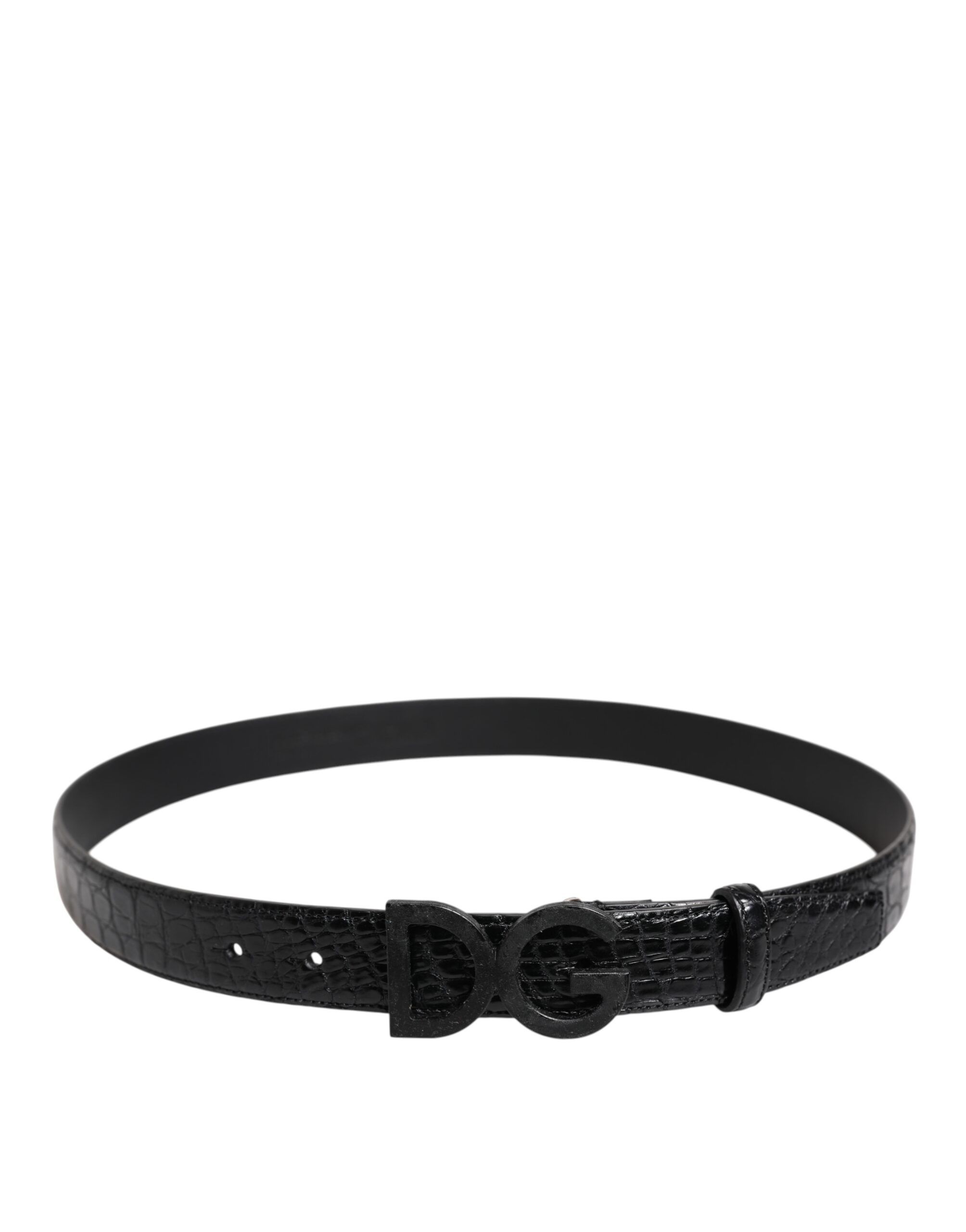 Leather Classic Metal DG Buckle Men's Belt (Pre-Owned) - Dolce & Gabbana - Modalova