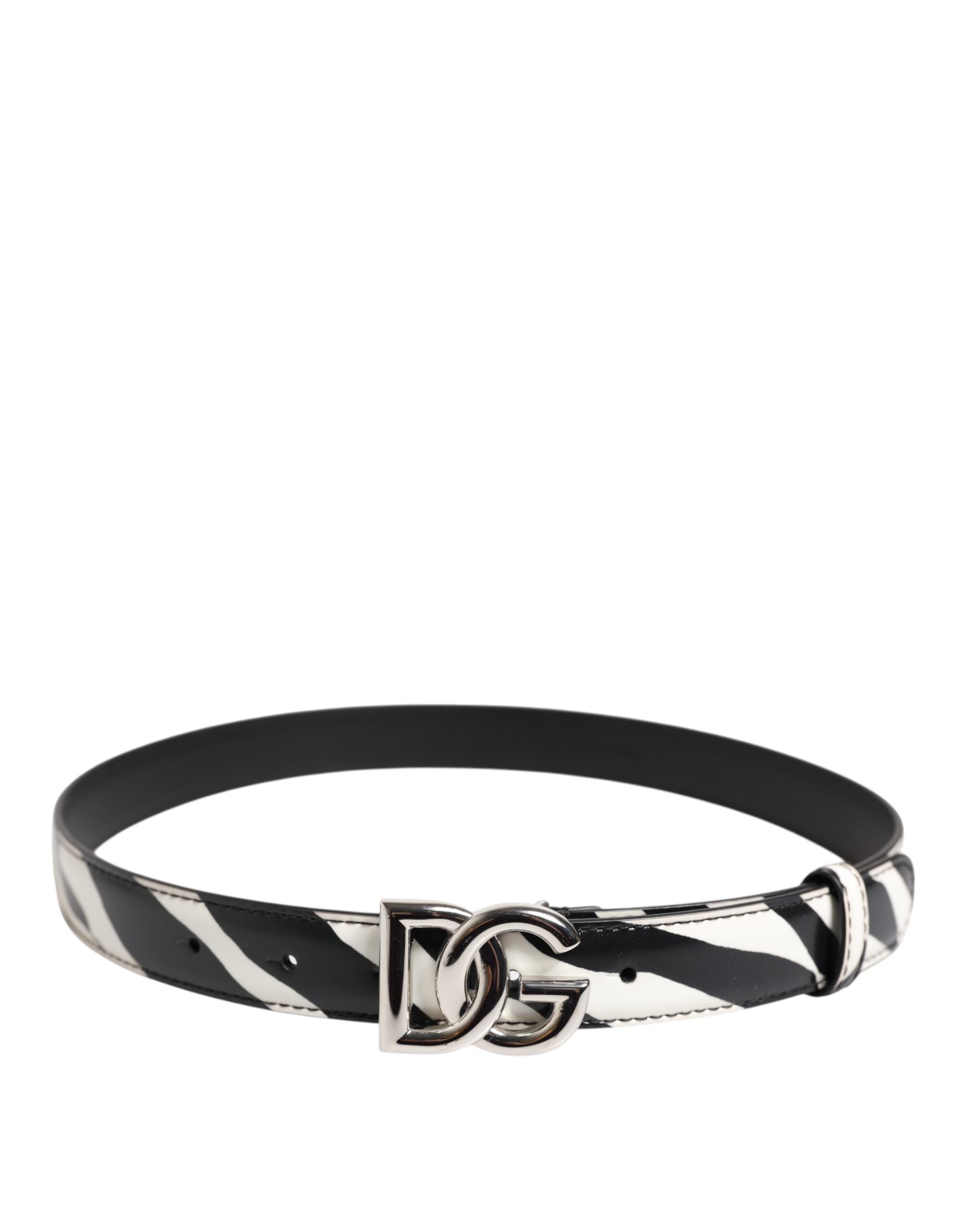 Leather Silver Metal Buckle Women's Belt (Pre-Owned) - Dolce & Gabbana - Modalova
