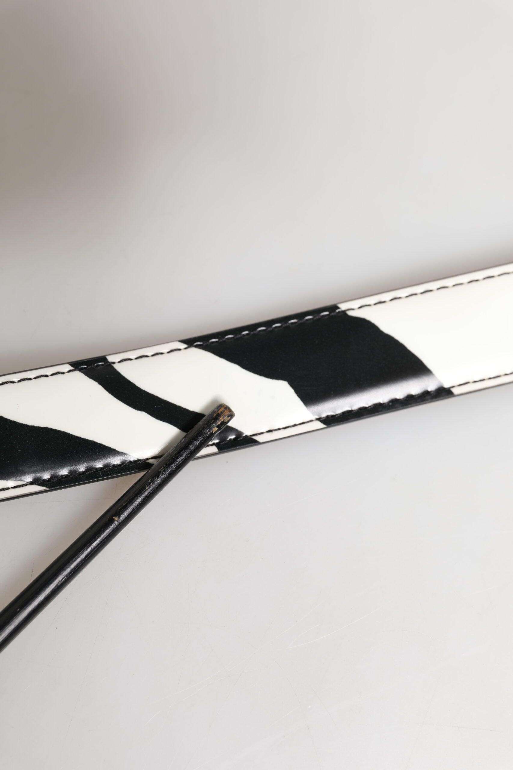 Leather Silver Metal Buckle Women's Belt (Pre-Owned) - Dolce & Gabbana - Modalova