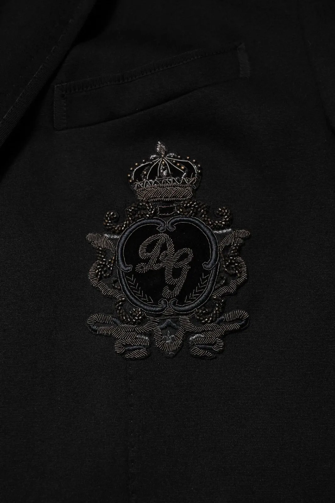 Viscose DG Crown Blazer Coat Men's Jacket (Pre-Owned) - Dolce & Gabbana - Modalova
