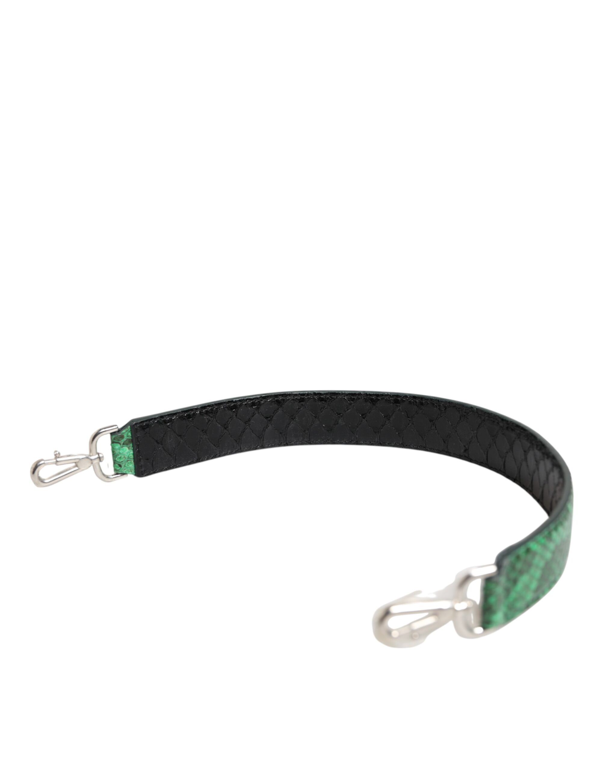 Black Green Exotic Leather Bag Shoulder Women's Strap - Dolce & Gabbana - Modalova