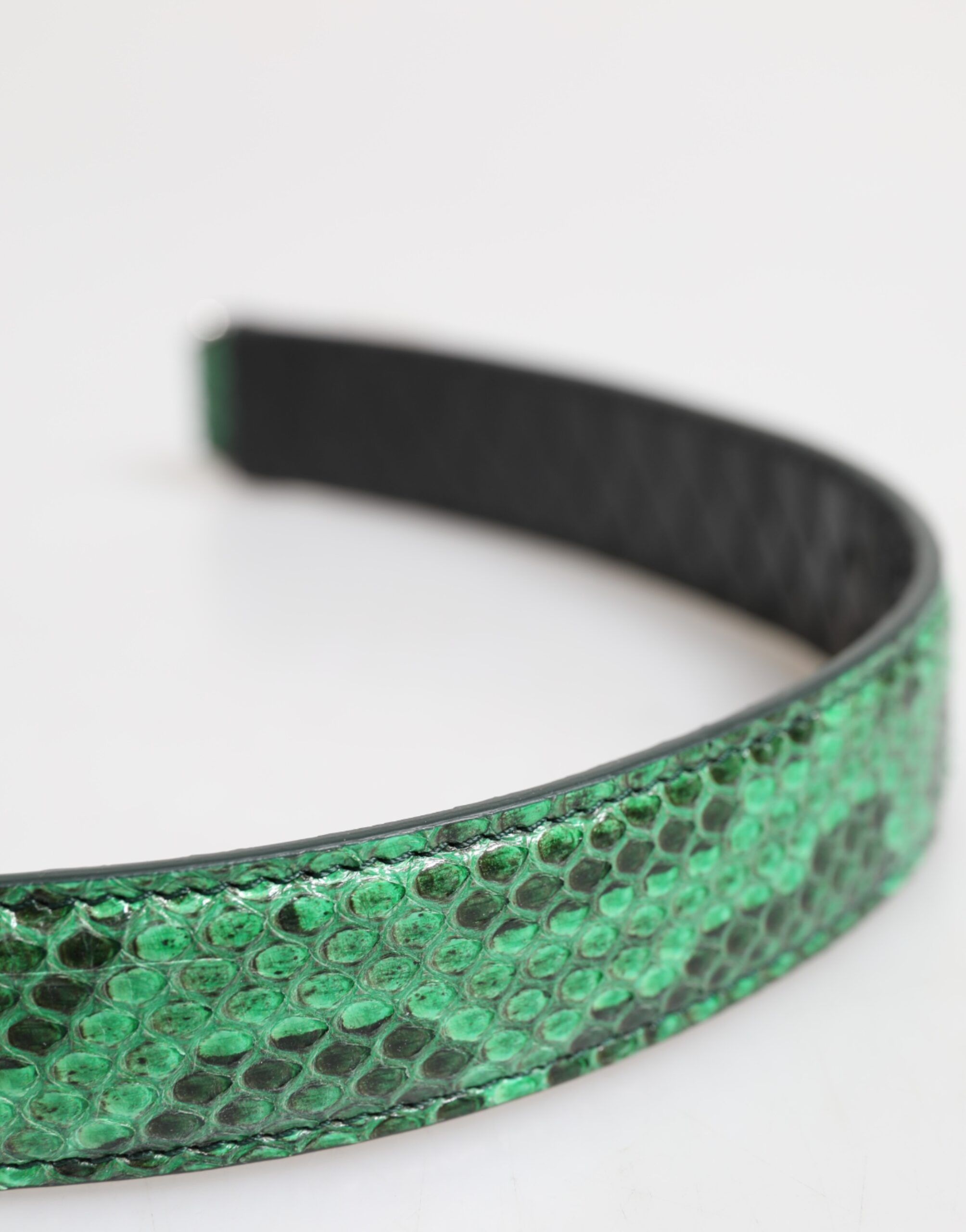 Black Green Exotic Leather Bag Shoulder Women's Strap - Dolce & Gabbana - Modalova