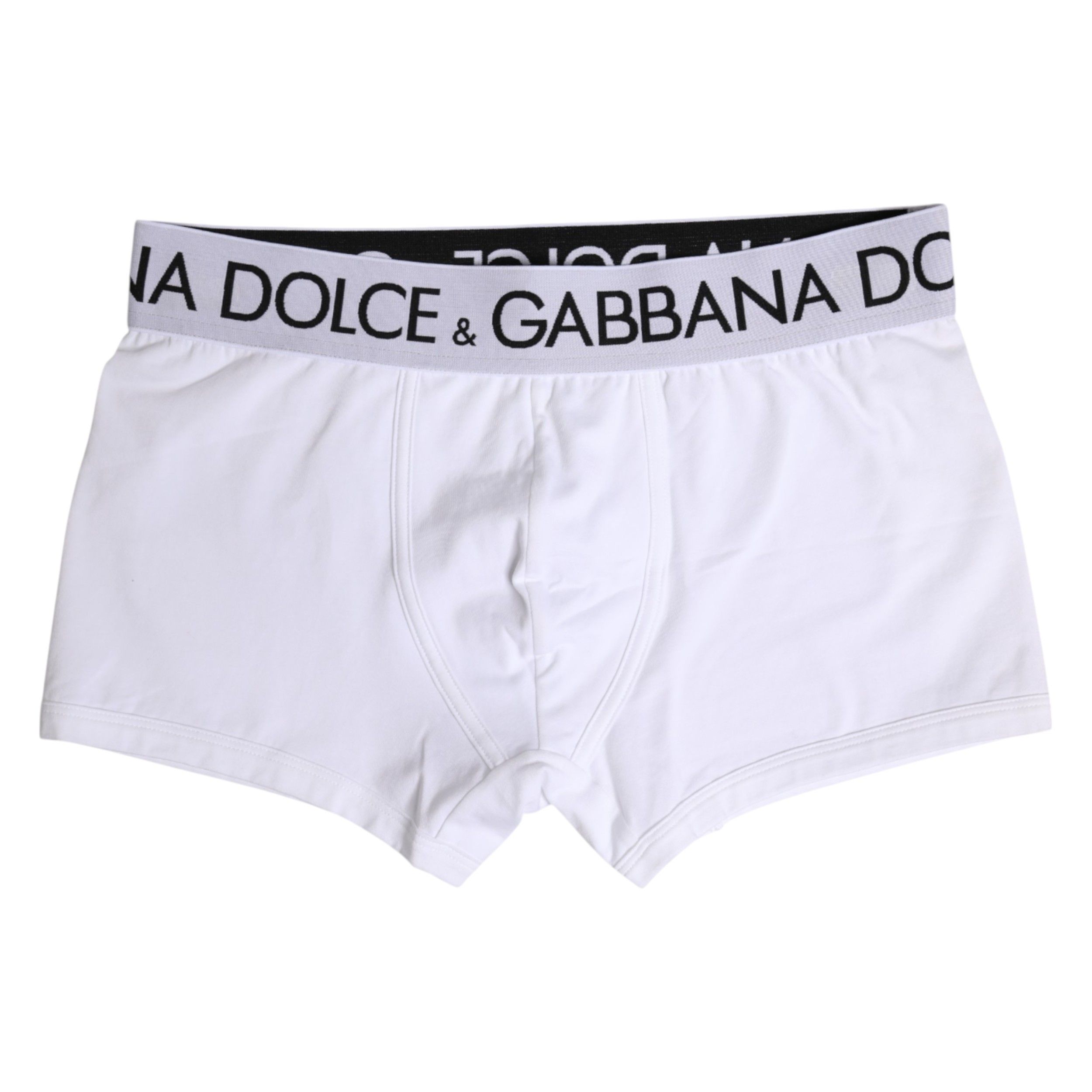 Cotton Stretch Regular Boxer Men's Underwear - Dolce & Gabbana - Modalova