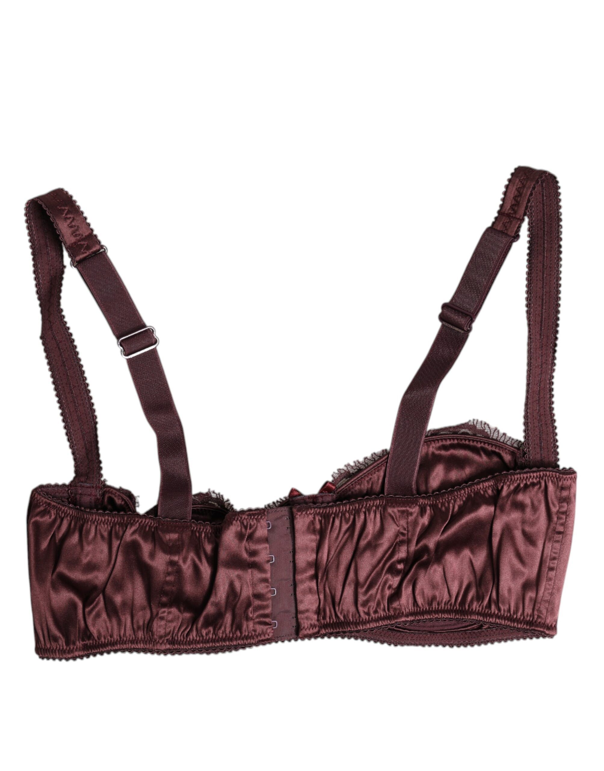 Silk Underwired Balconette Bra Women's Underwear - Dolce & Gabbana - Modalova