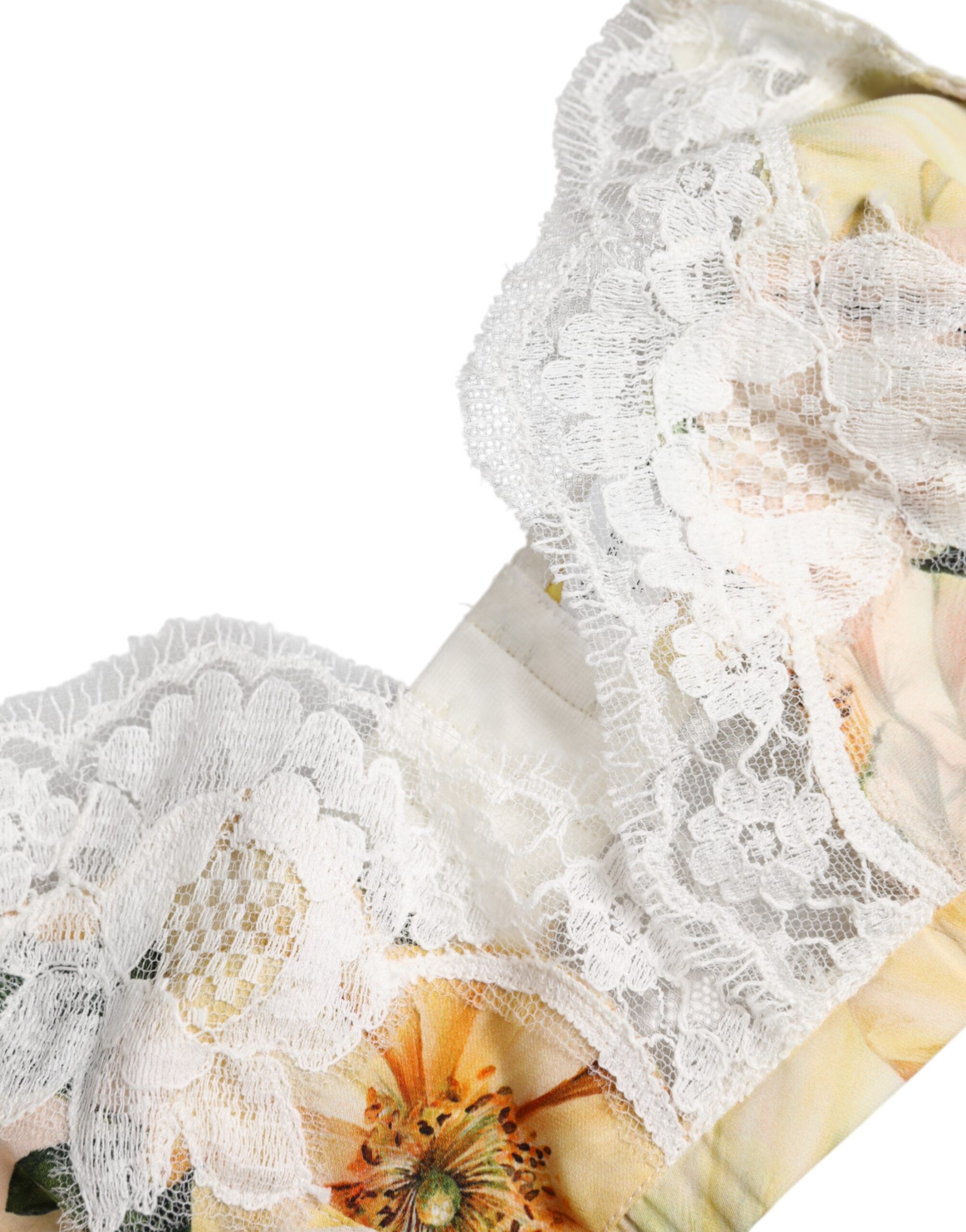 Floral Print Non Wire Bra Women's Underwear - Dolce & Gabbana - Modalova