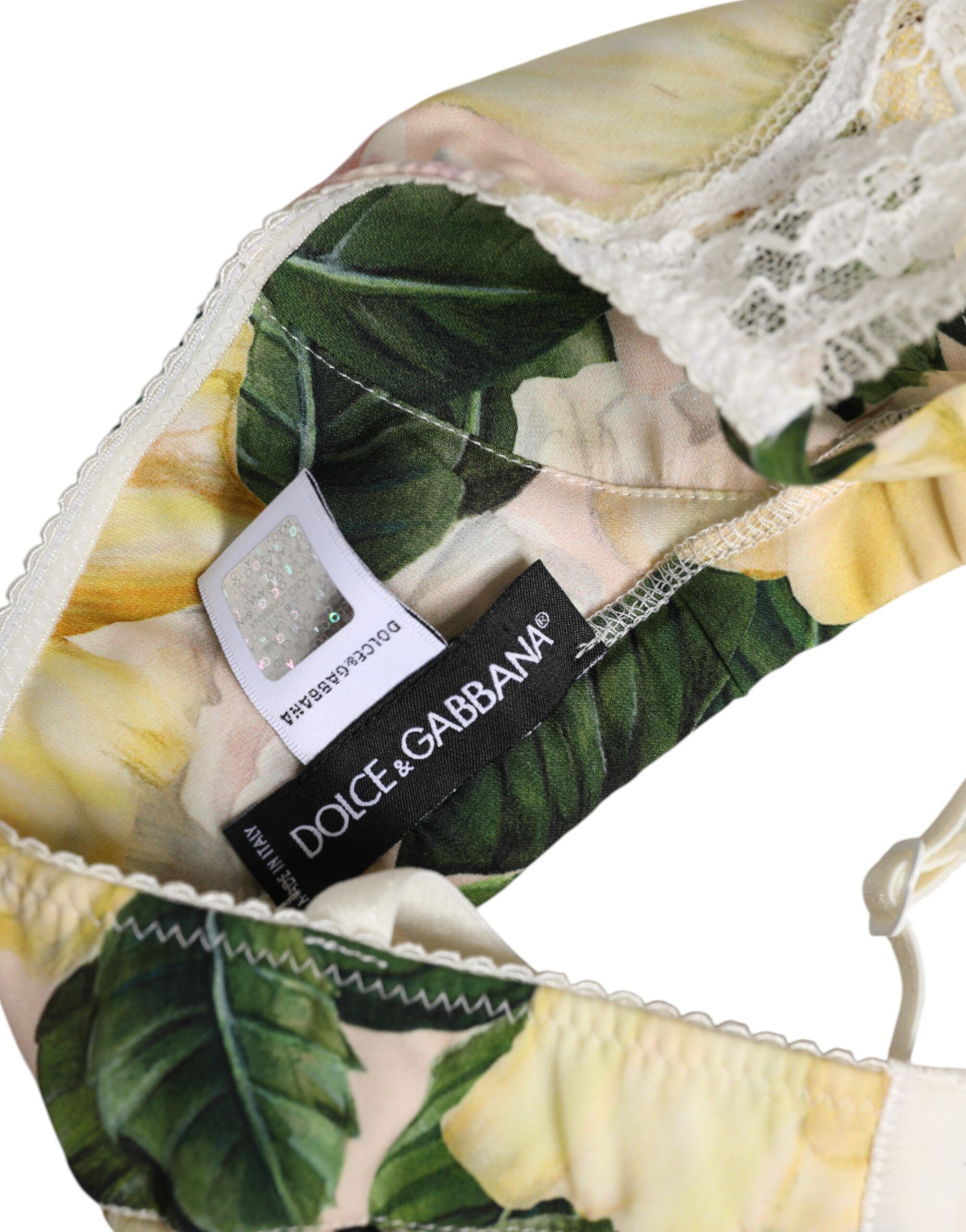 Floral Print Non Wire Bra Women's Underwear - Dolce & Gabbana - Modalova