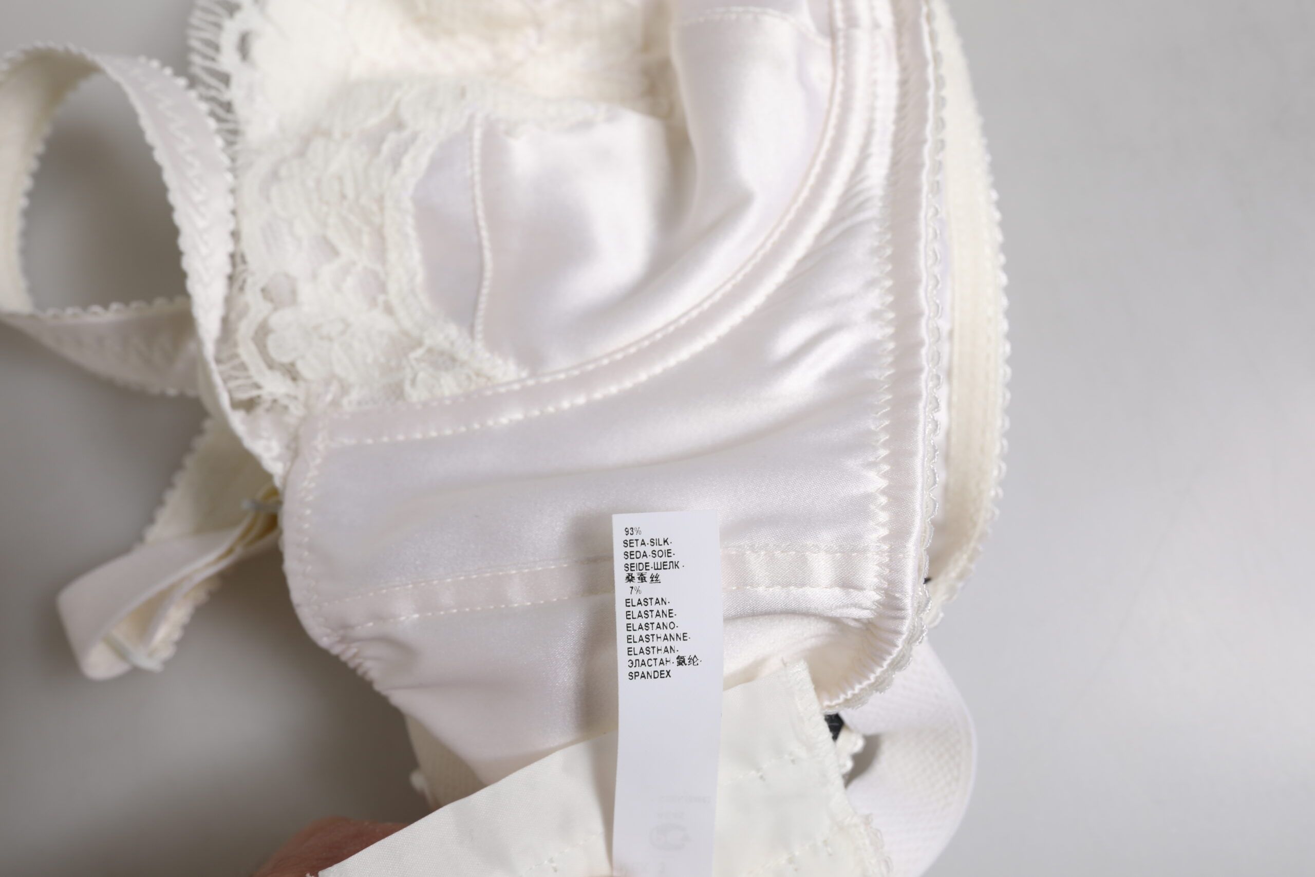Silk Underwired Balconette Bra Women's Underwear - Dolce & Gabbana - Modalova