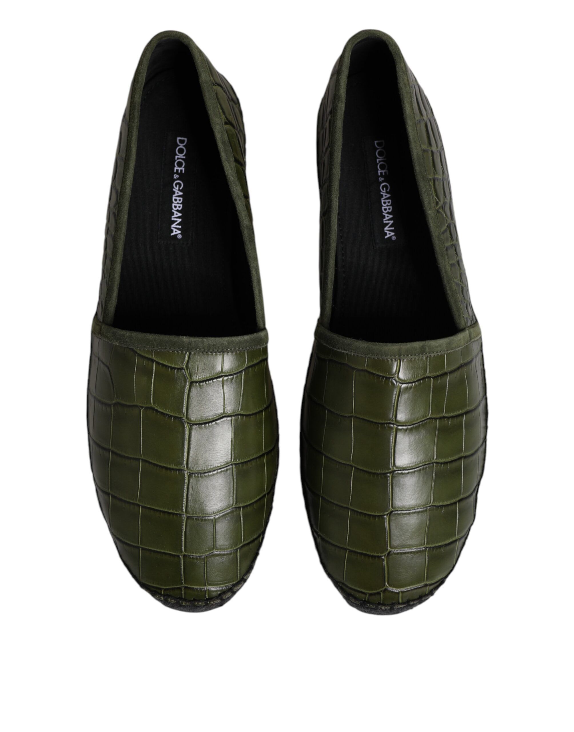 Exotic Leather Espadrilles Slip On Men's Shoes - Dolce & Gabbana - Modalova