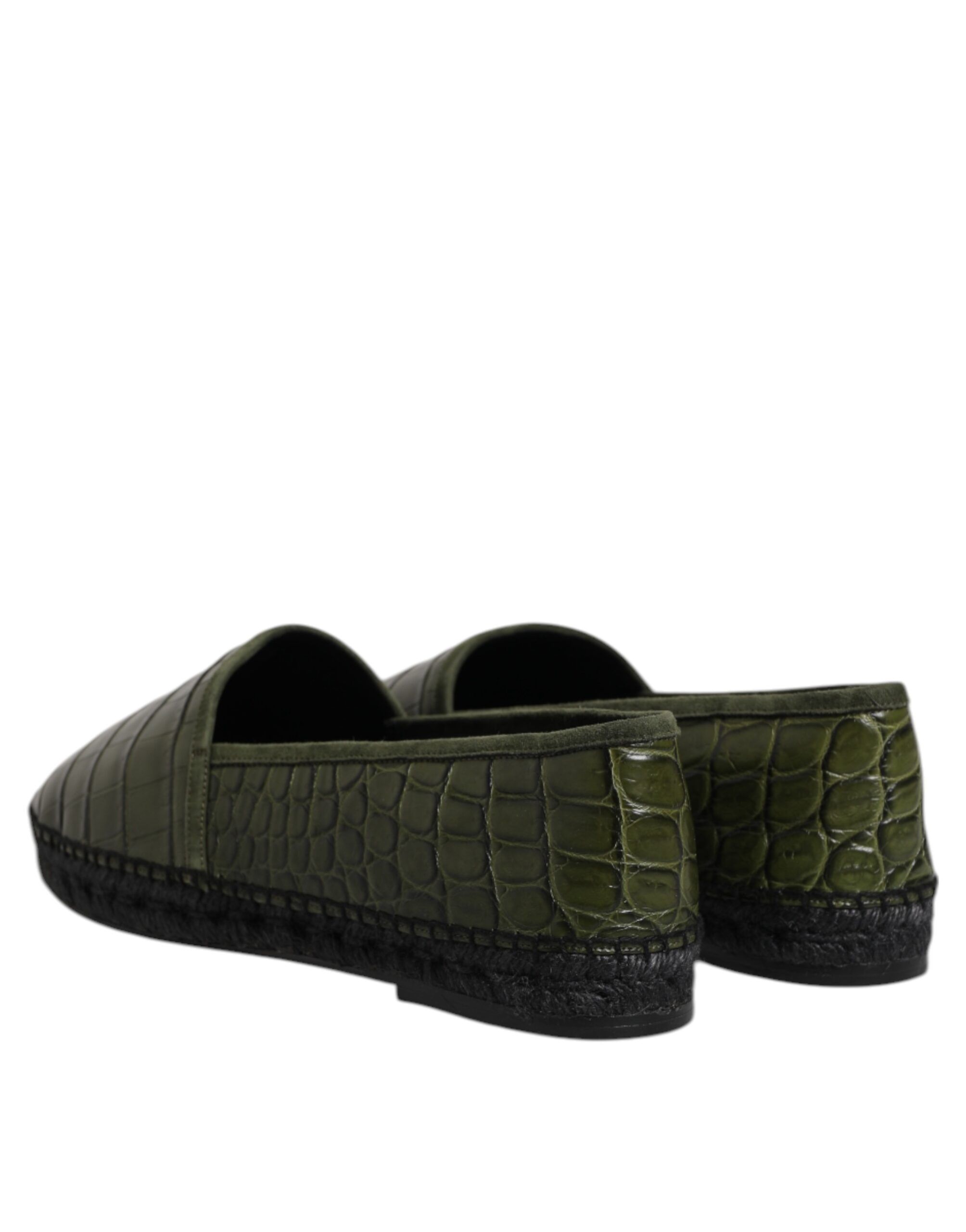 Exotic Leather Espadrilles Slip On Men's Shoes - Dolce & Gabbana - Modalova