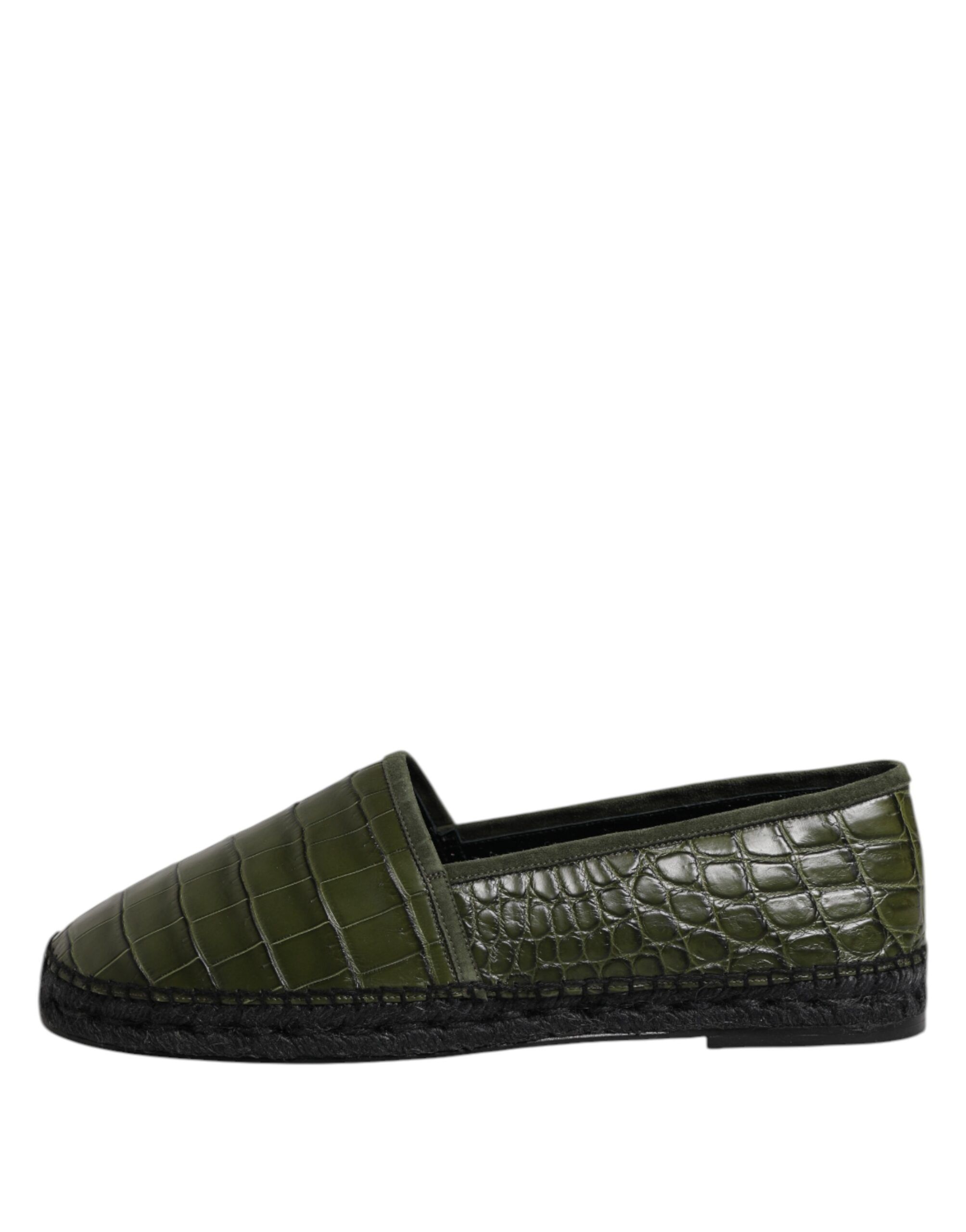 Exotic Leather Espadrilles Slip On Men's Shoes - Dolce & Gabbana - Modalova