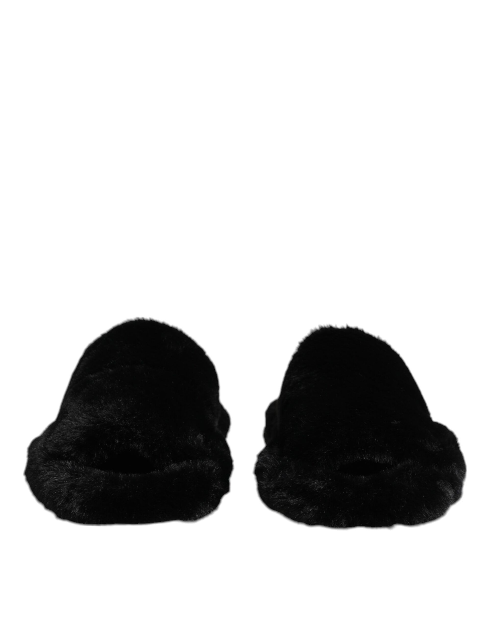 Polyester Velvet Slides Slipper Men's Shoes - Dolce & Gabbana - Modalova