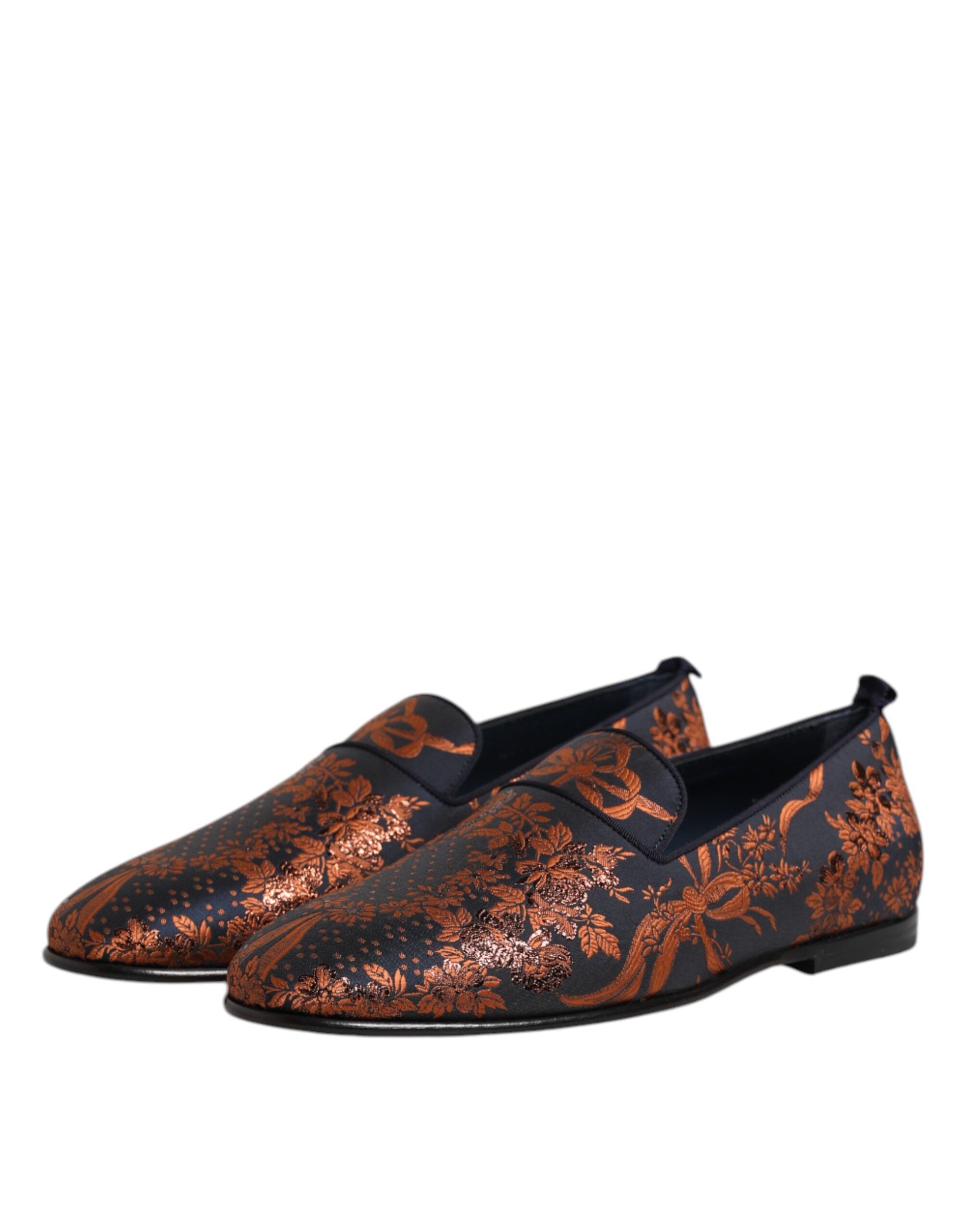 Jacquard Polyester Slip On Loafers Men's Shoes - Dolce & Gabbana - Modalova