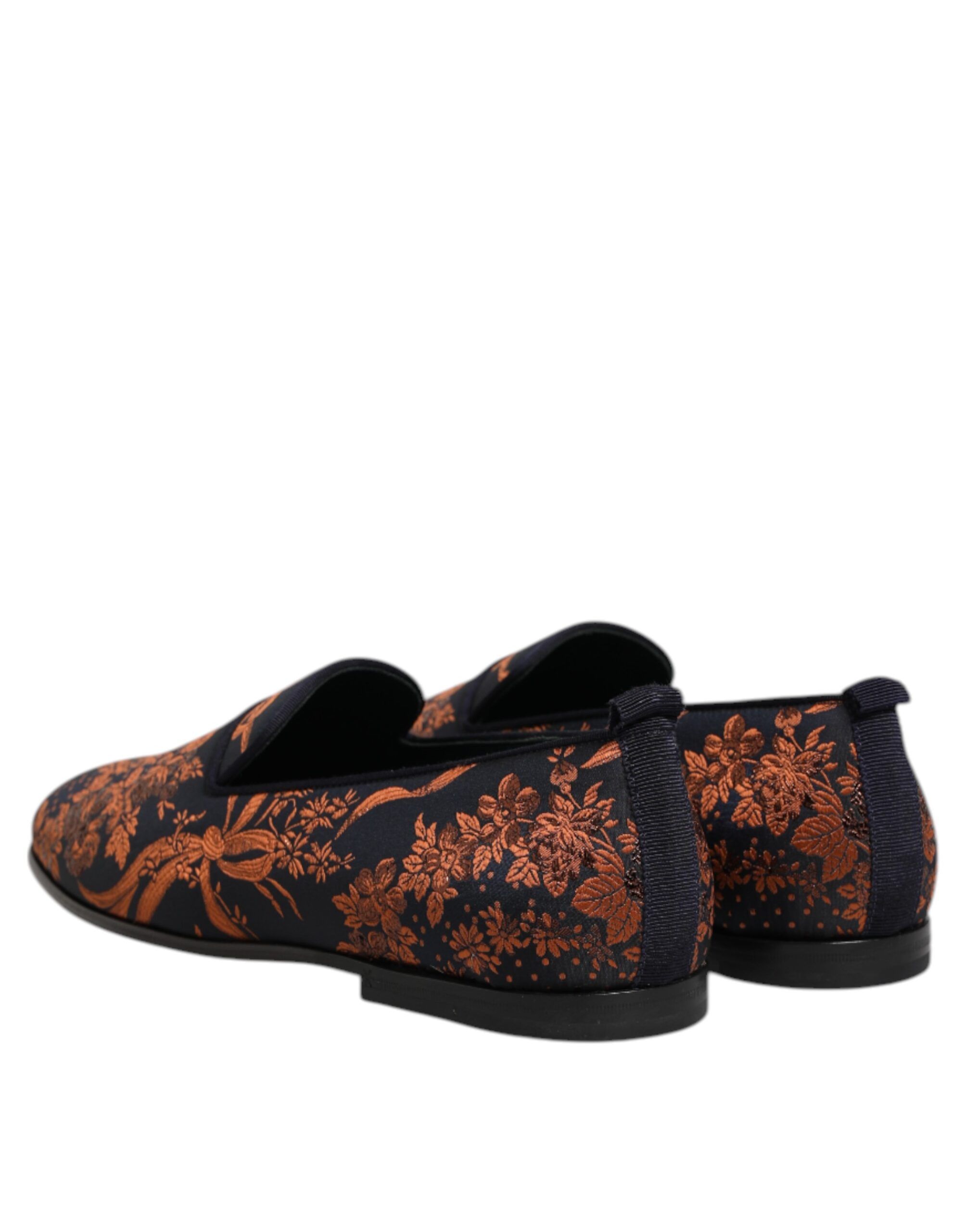 Jacquard Polyester Slip On Loafers Men's Shoes - Dolce & Gabbana - Modalova