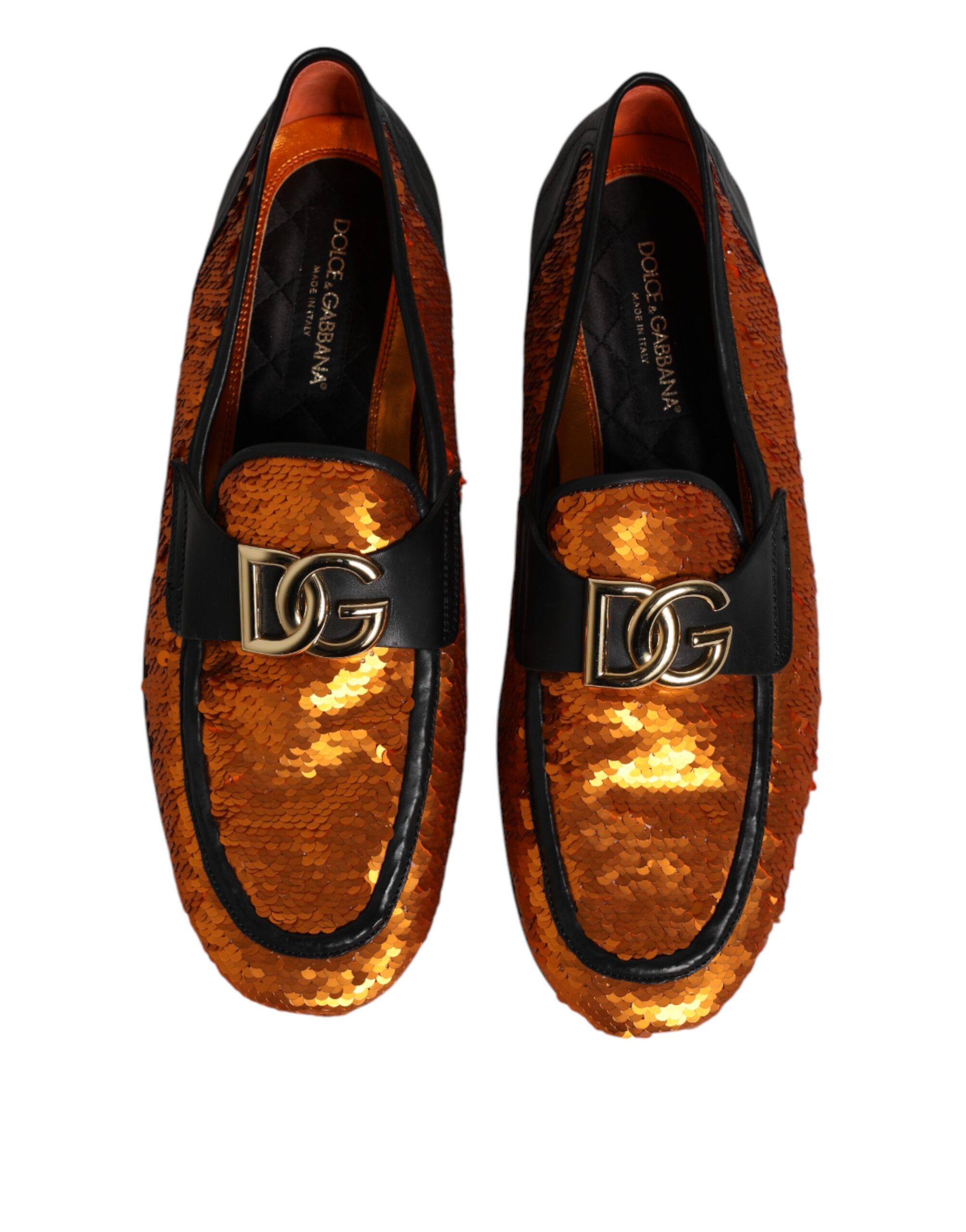 Sequin Embellished Men Loafers Men's Shoes - Dolce & Gabbana - Modalova