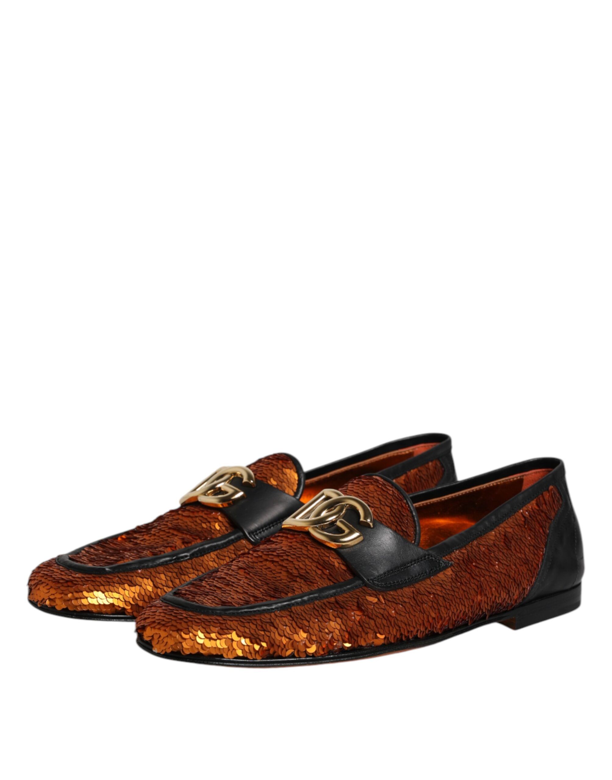 Sequin Embellished Men Loafers Men's Shoes - Dolce & Gabbana - Modalova