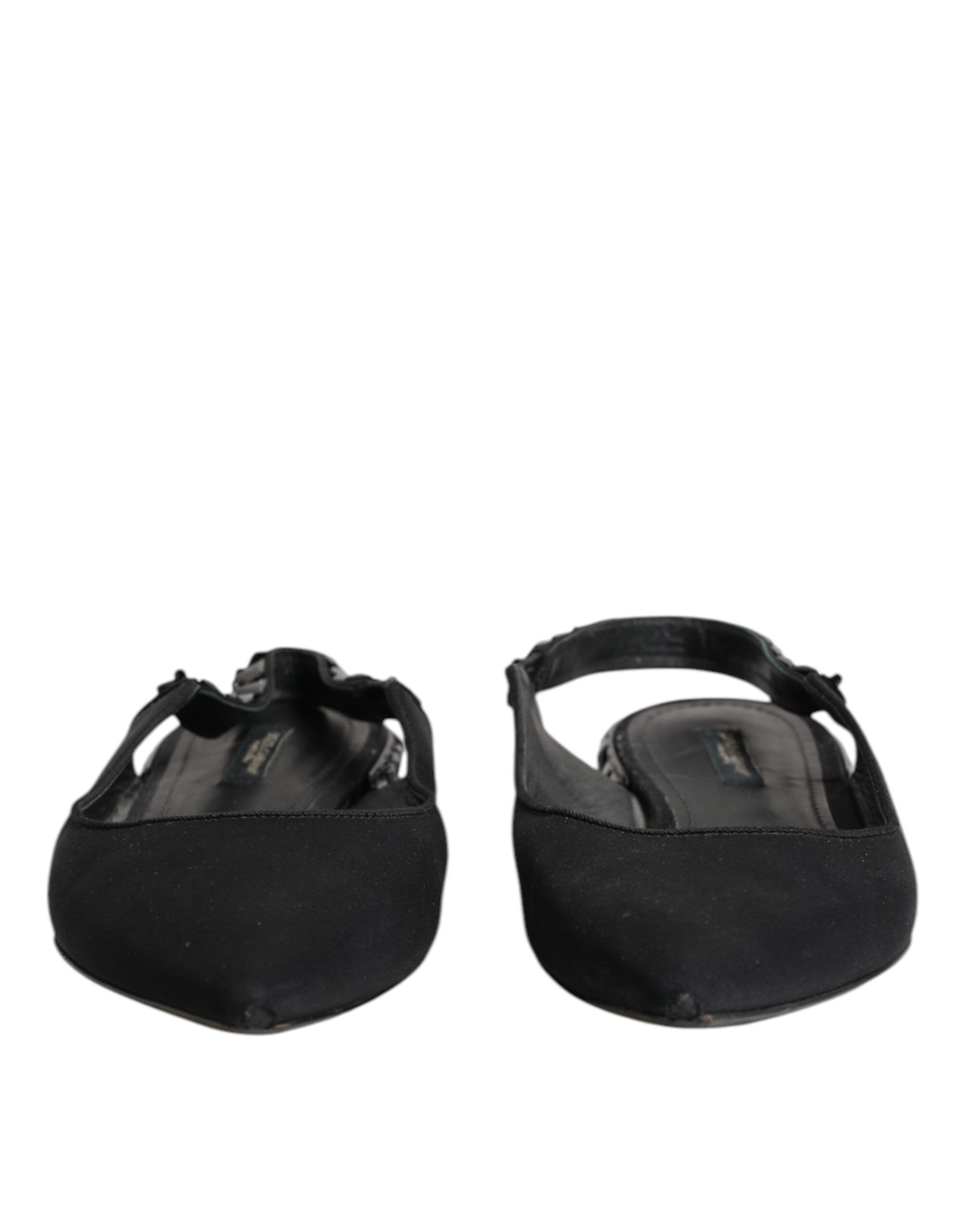 Crystal Charmeuse Slingback Women's Shoes (Pre-Owned) - Dolce & Gabbana - Modalova