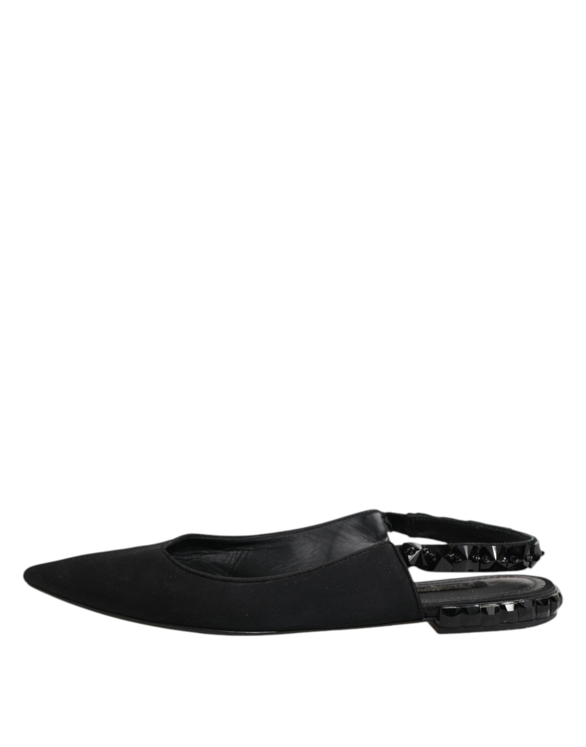 Crystal Charmeuse Slingback Women's Shoes (Pre-Owned) - Dolce & Gabbana - Modalova