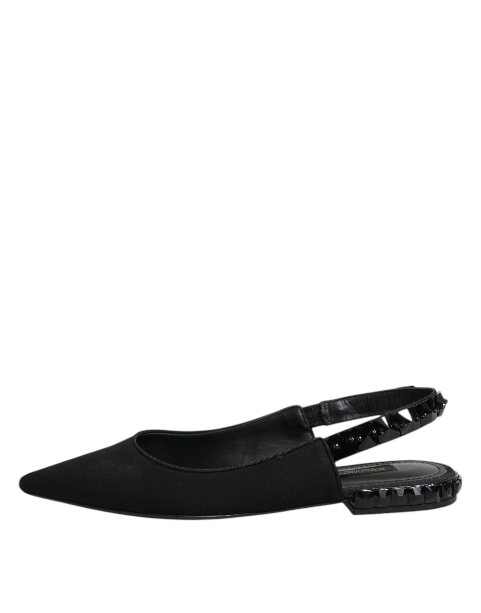 Crystal Charmeuse Slingback Women's Shoes (Pre-Owned) - Dolce & Gabbana - Modalova