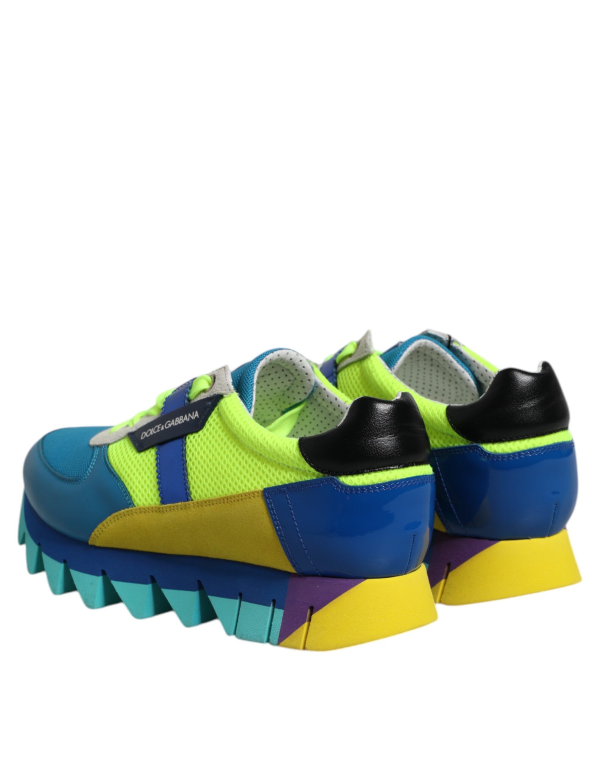 Leather Low Top Men Sneakers Men's Shoes - Dolce & Gabbana - Modalova