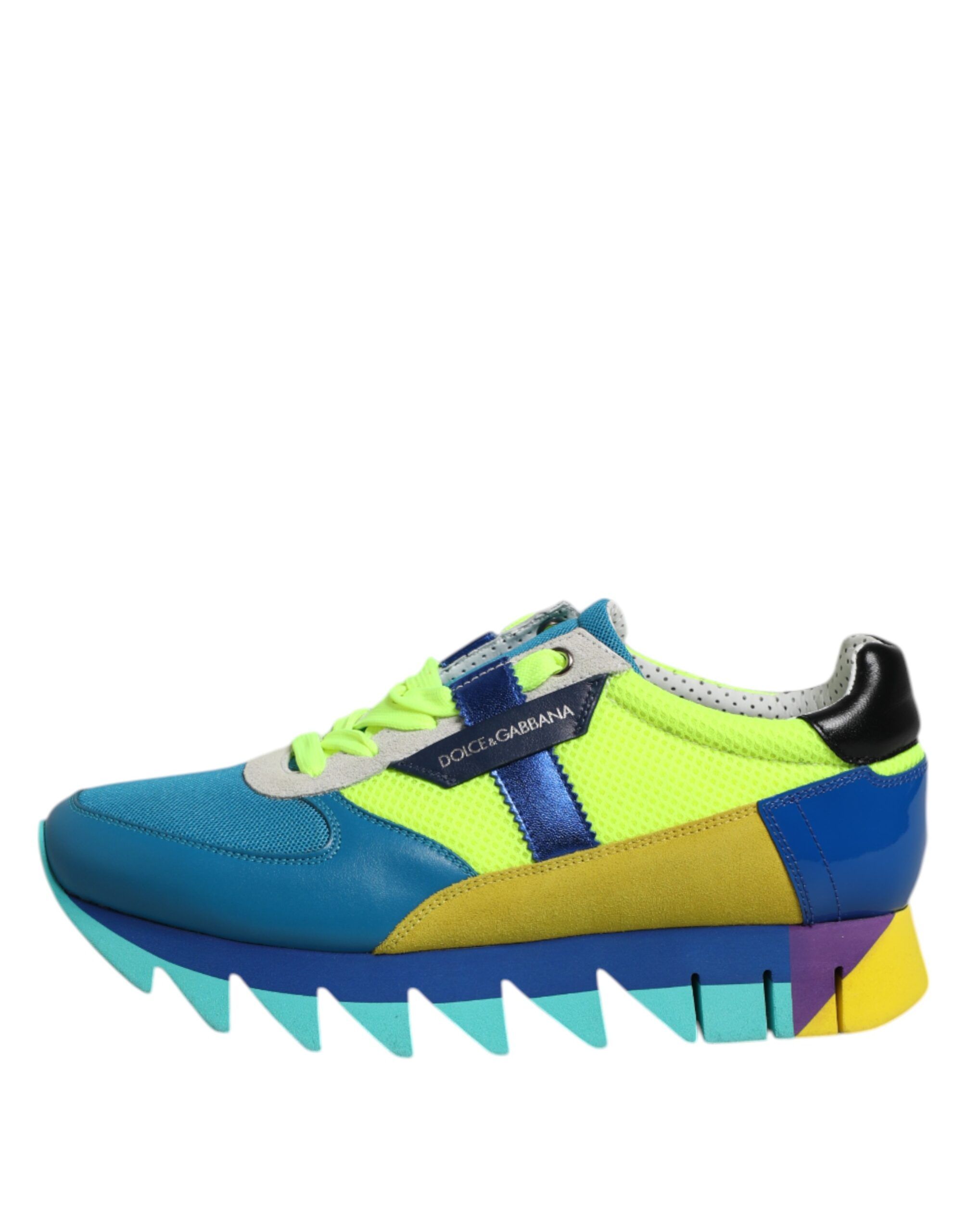 Leather Low Top Men Sneakers Men's Shoes - Dolce & Gabbana - Modalova