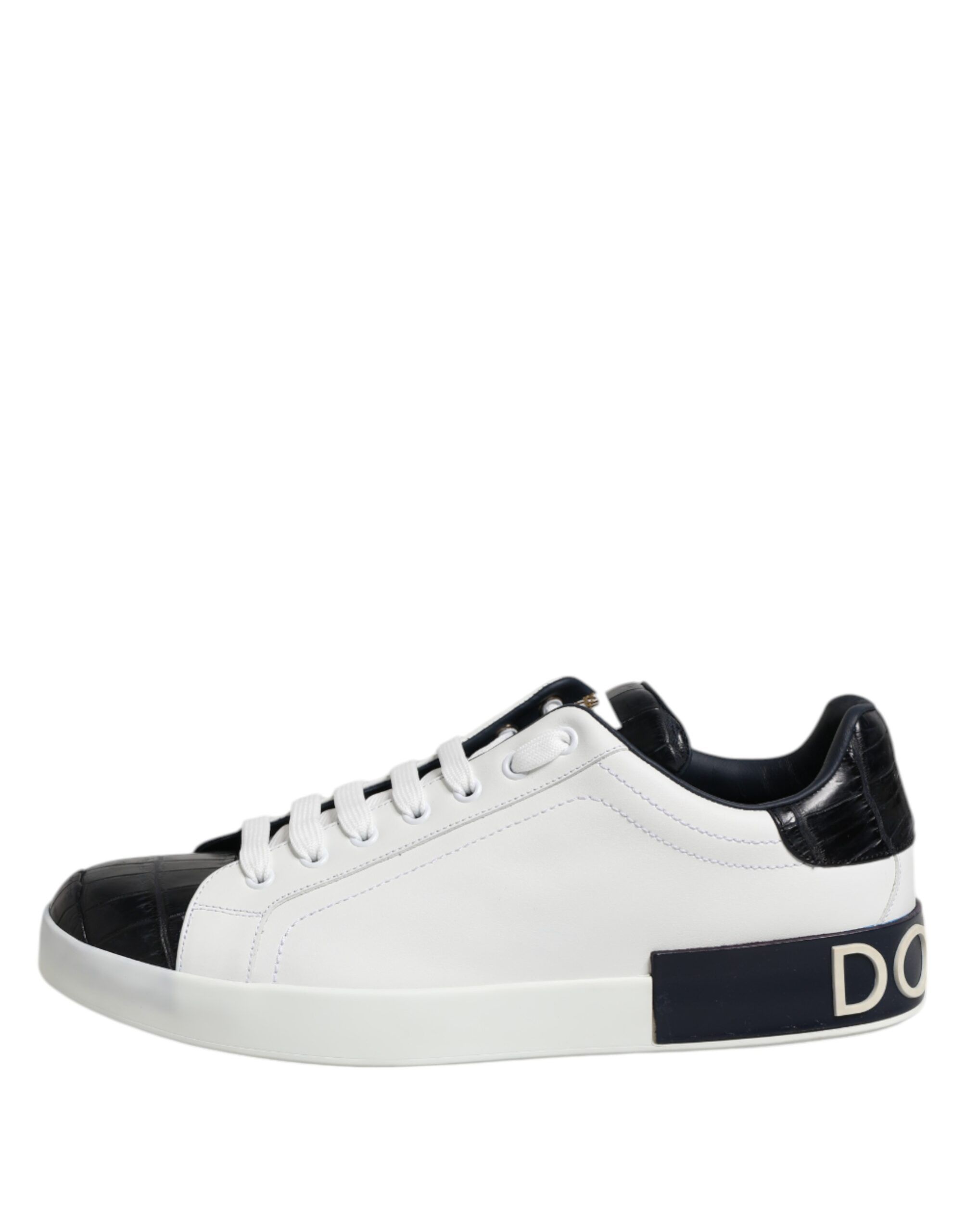Leather Portofino Sneaker Men's Shoes - Dolce & Gabbana - Modalova